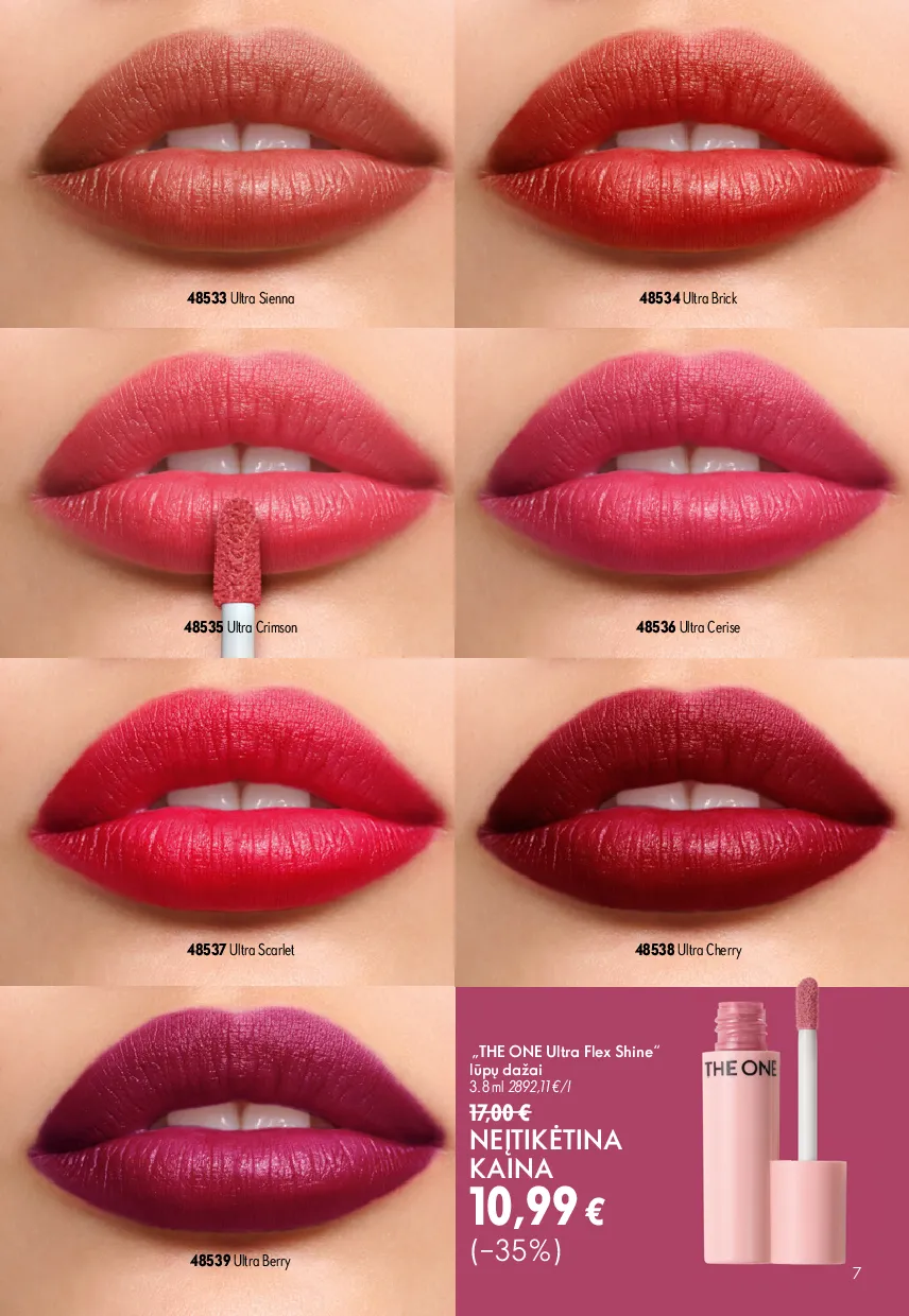 Oriflame katalogas – 7 psl.