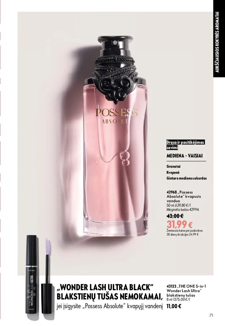 Oriflame katalogas – 71 psl.