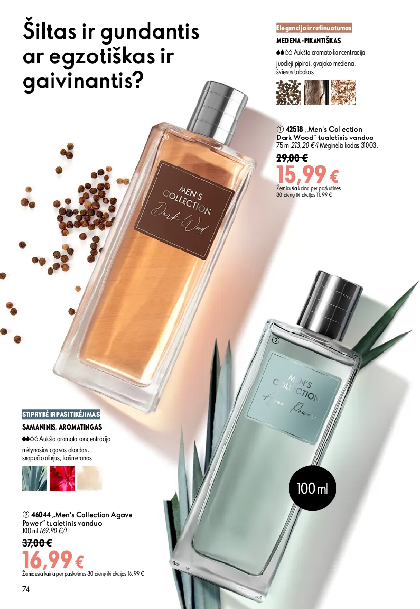 Oriflame katalogas – 74 psl.