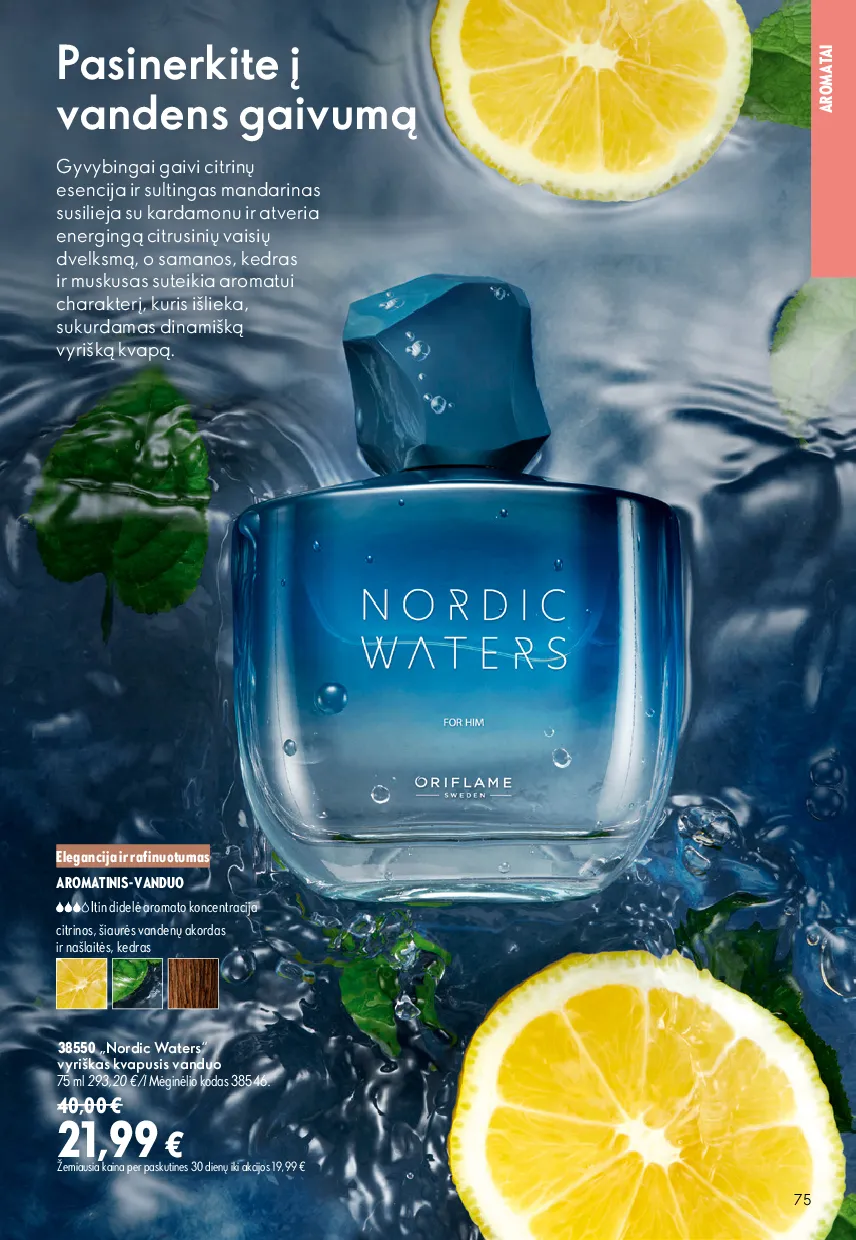 Oriflame katalogas – 75 psl.