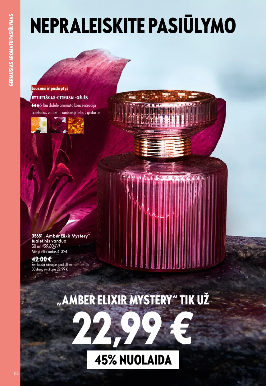 Oriflame katalogas – 80 psl.
