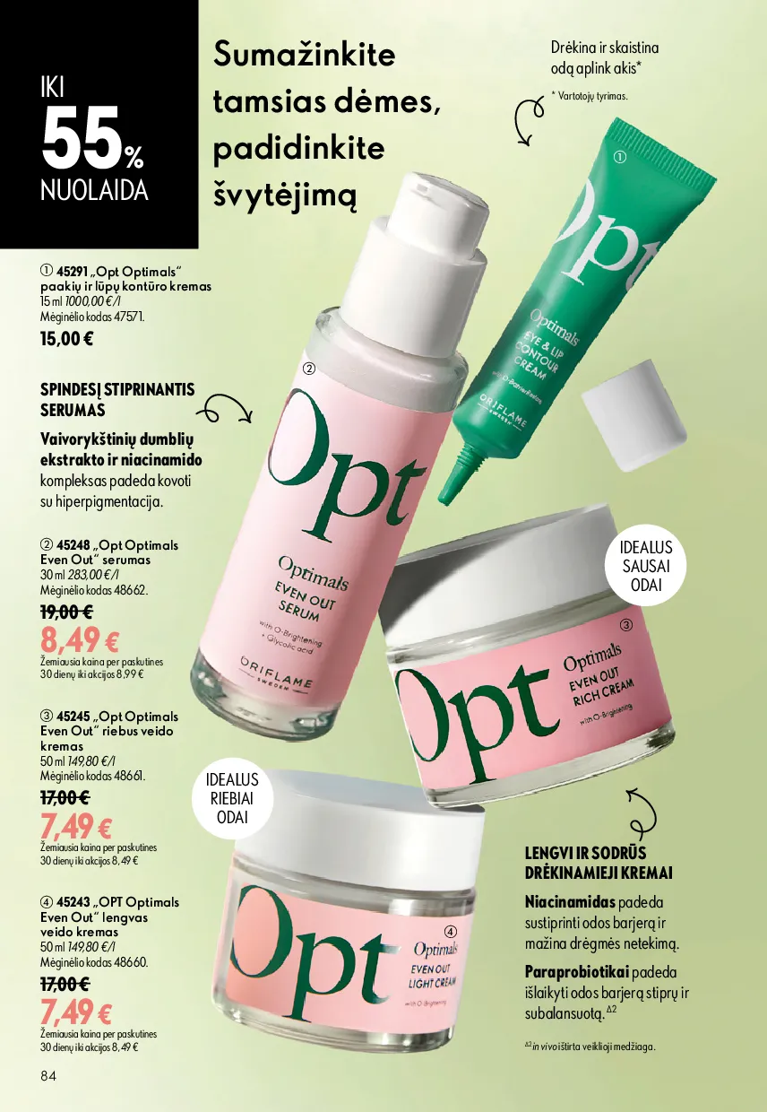 Oriflame katalogas – 84 psl.