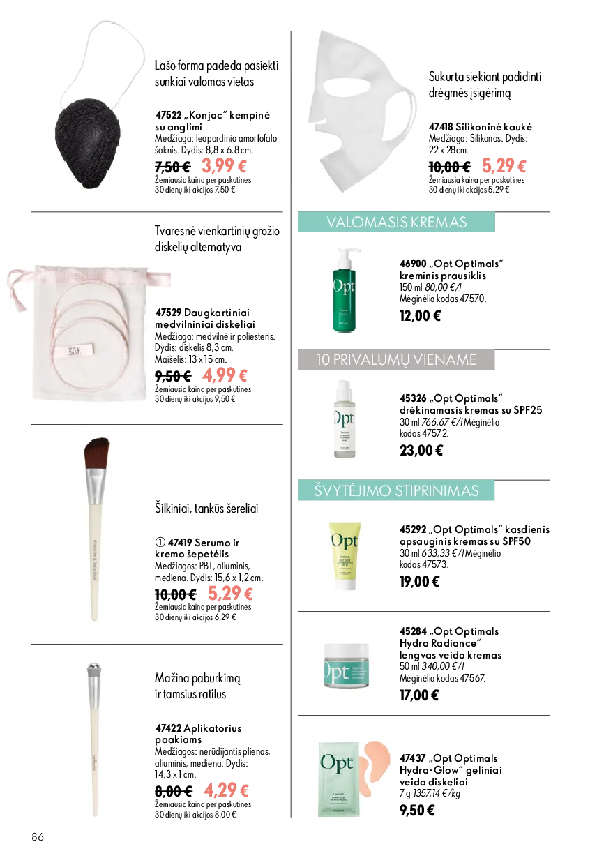 Oriflame katalogas – 86 psl.