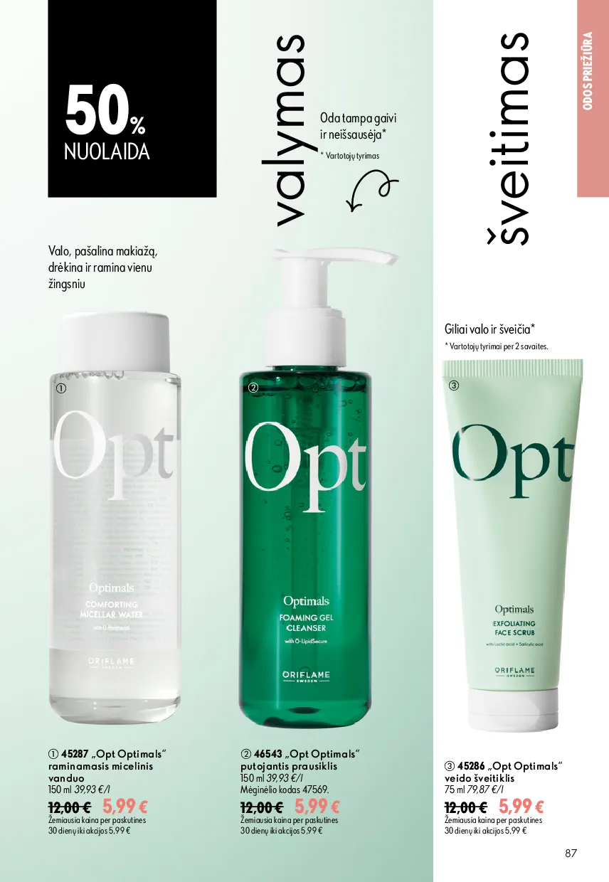 Oriflame katalogas – 87 psl.