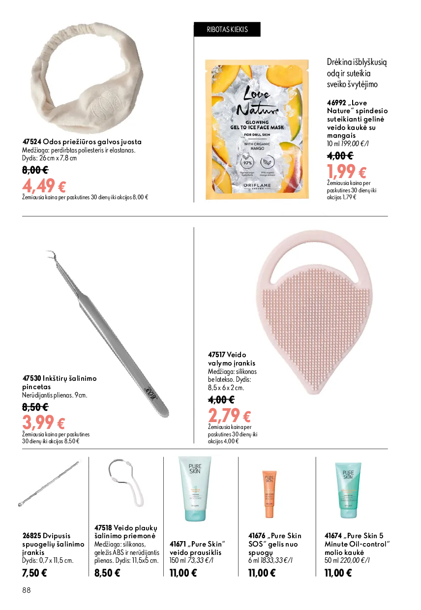 Oriflame katalogas – 88 psl.