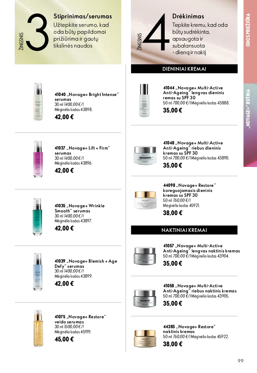 Oriflame katalogas – 99 psl.