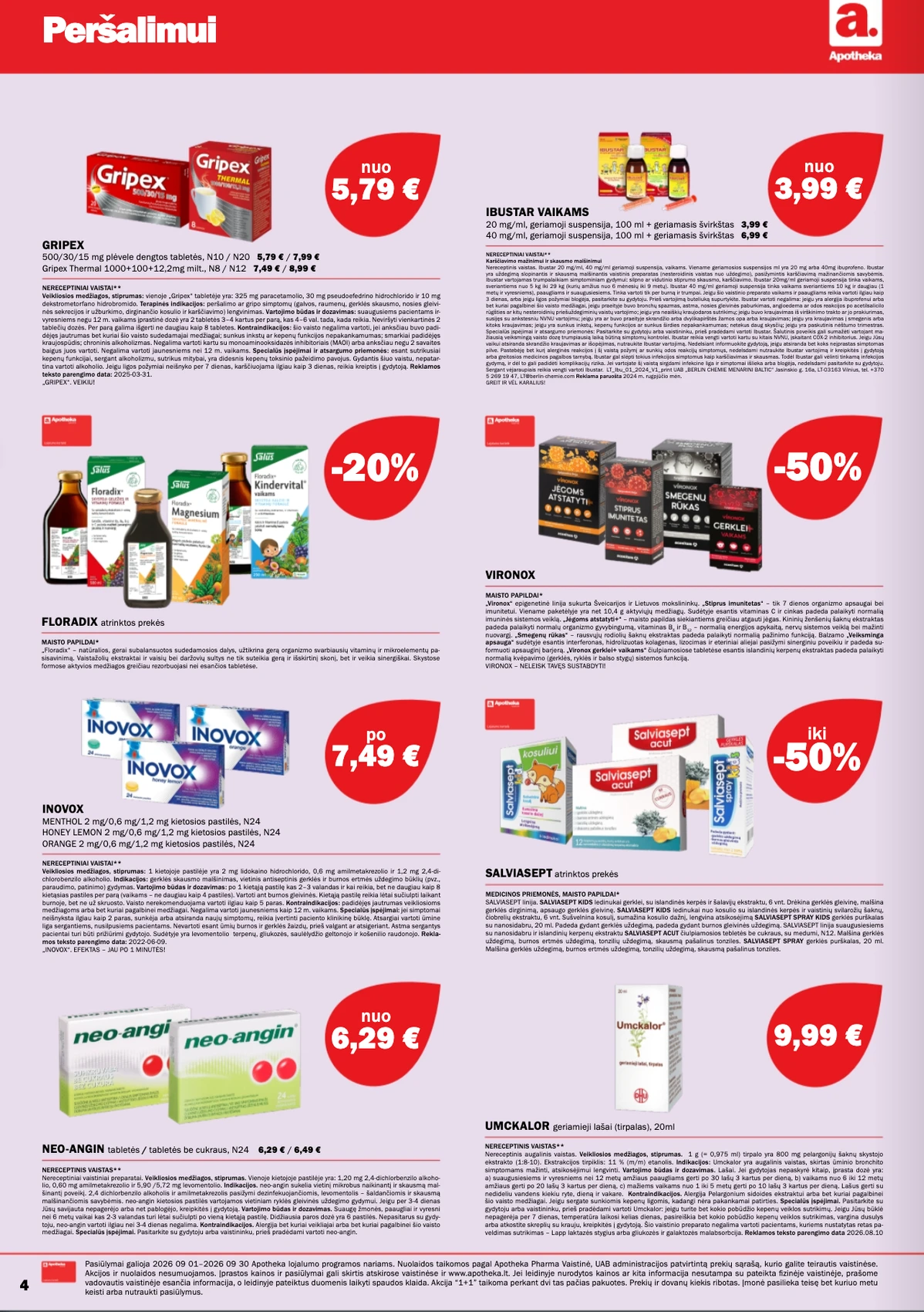 Apotheka leidinys – 10 psl.