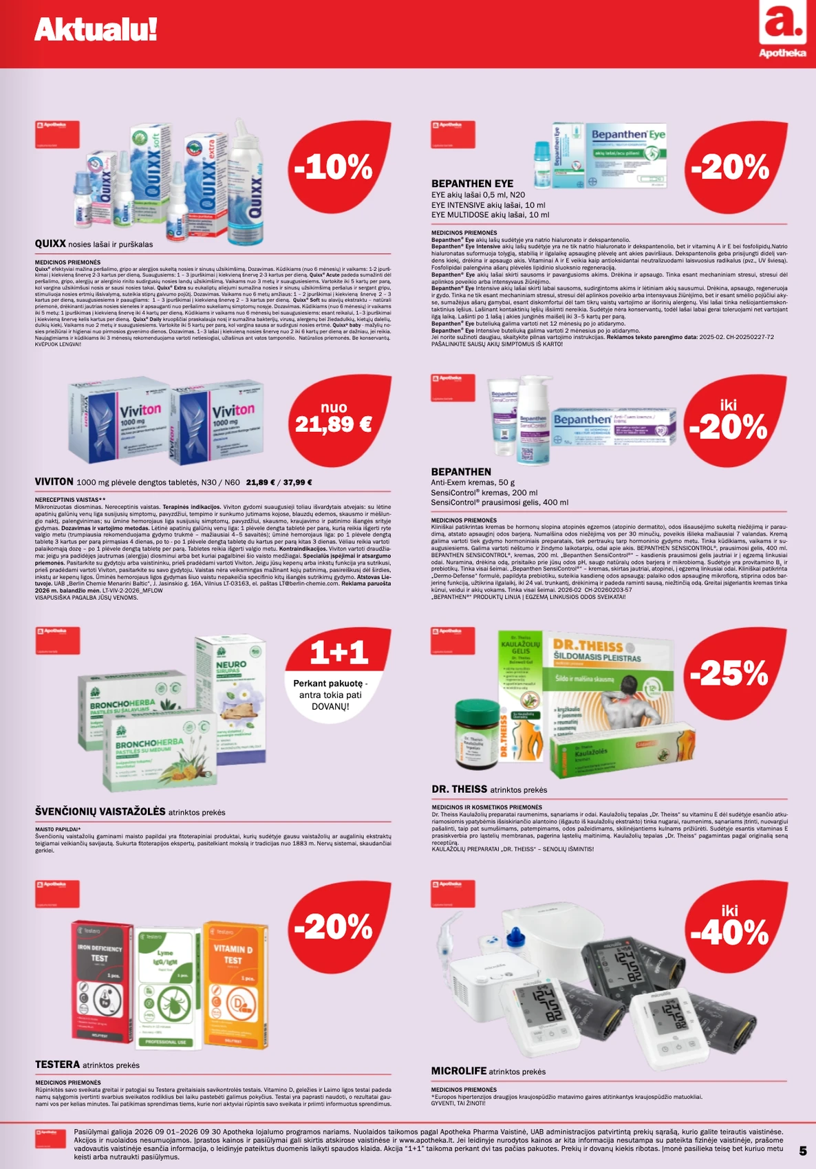 Apotheka leidinys – 9 psl.