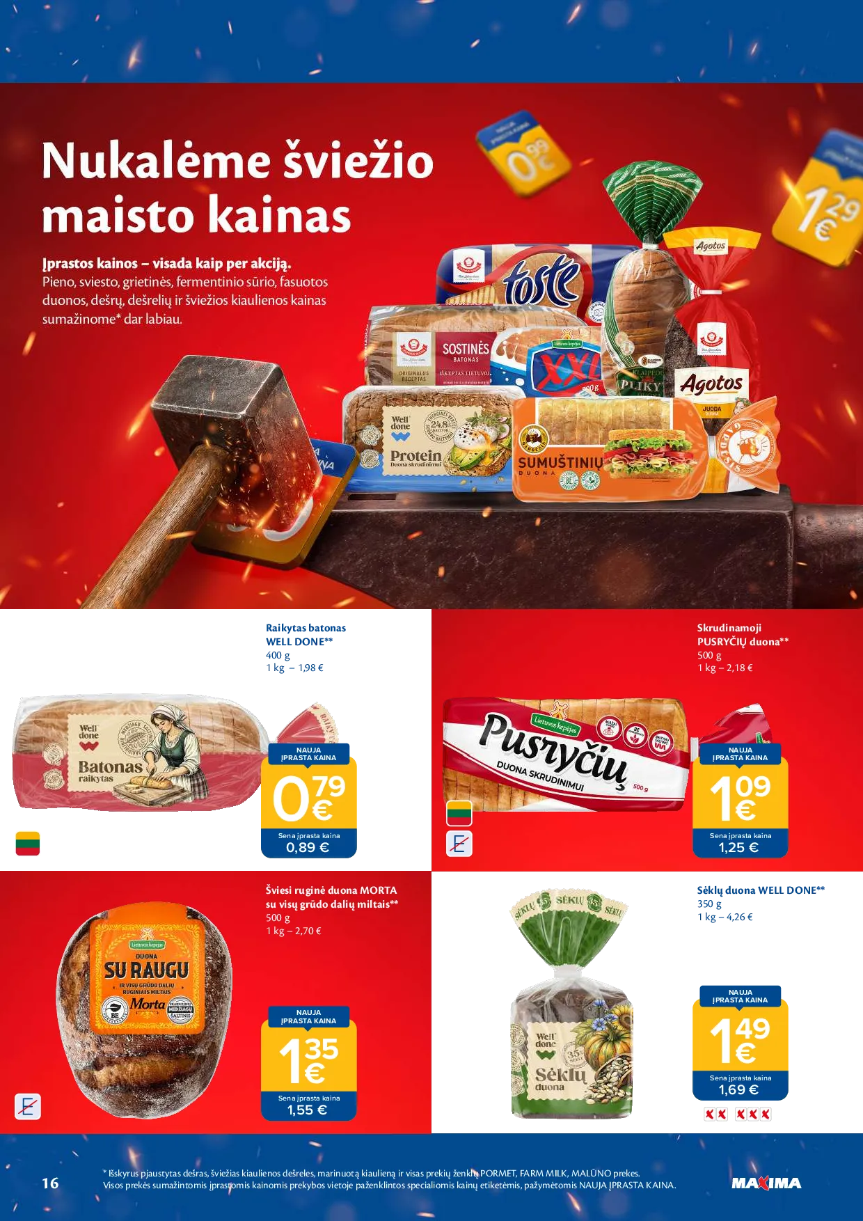 Maxima akcijos šią savaitę. Galioja nuo 2026-08-18 iki 2026-08-24 – 16 psl.