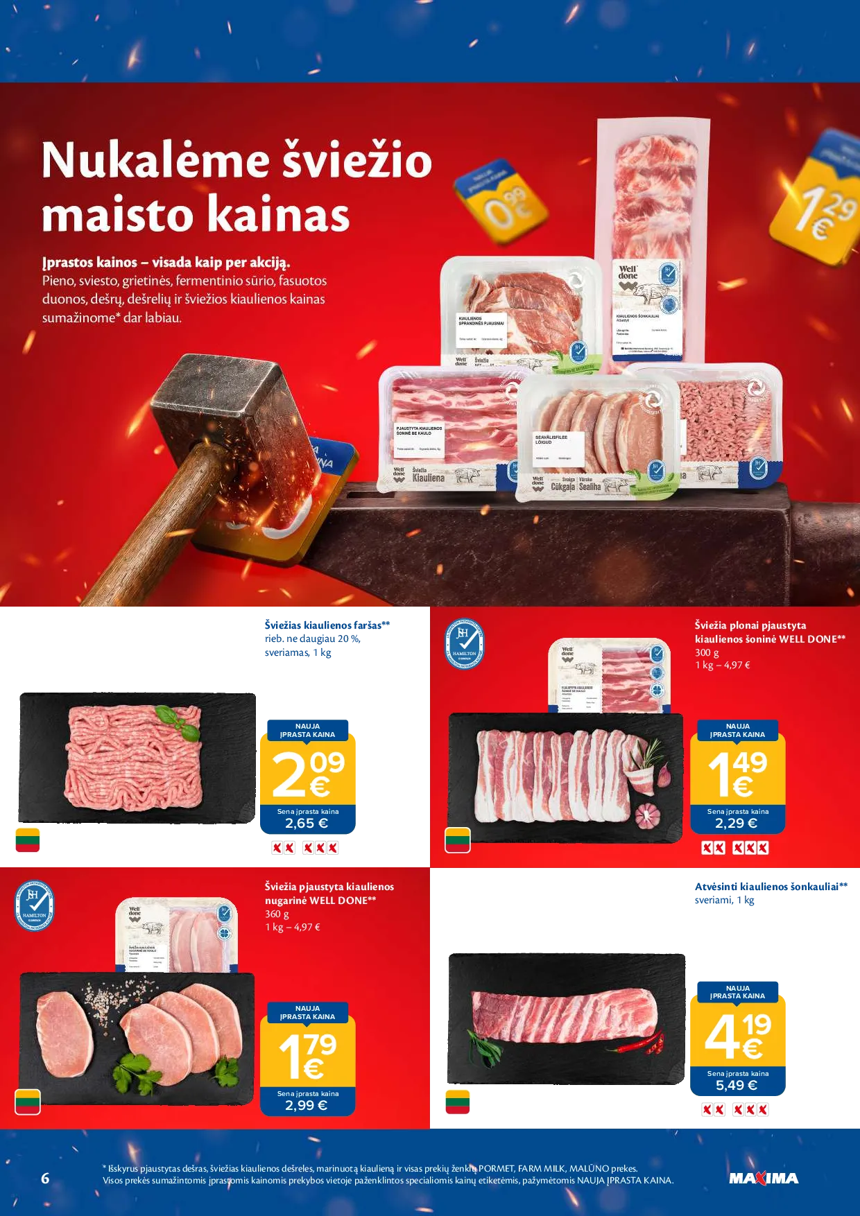 Maxima akcijos šią savaitę. Galioja nuo 2026-08-18 iki 2026-08-24 – 6 psl.