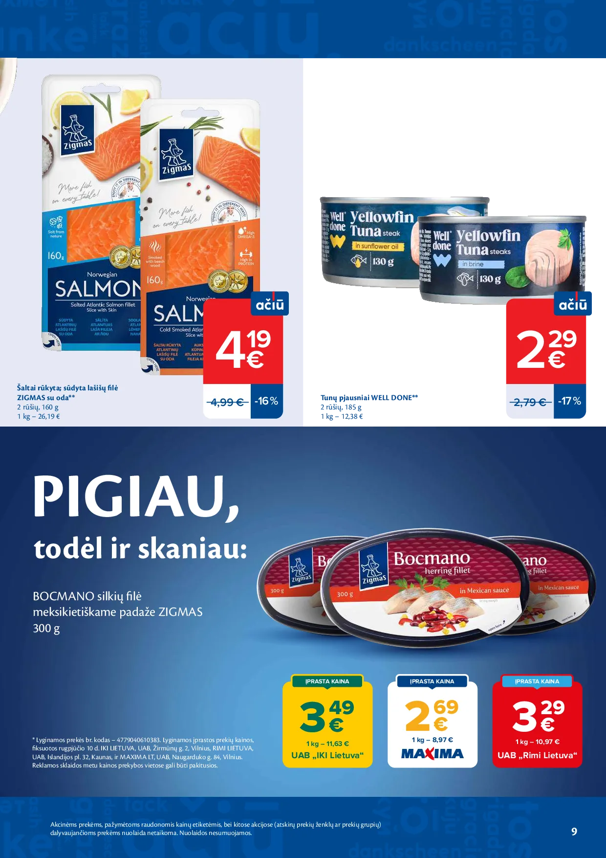 Maxima akcijos šią savaitę. Galioja nuo 2026-08-18 iki 2026-08-24 – 9 psl.