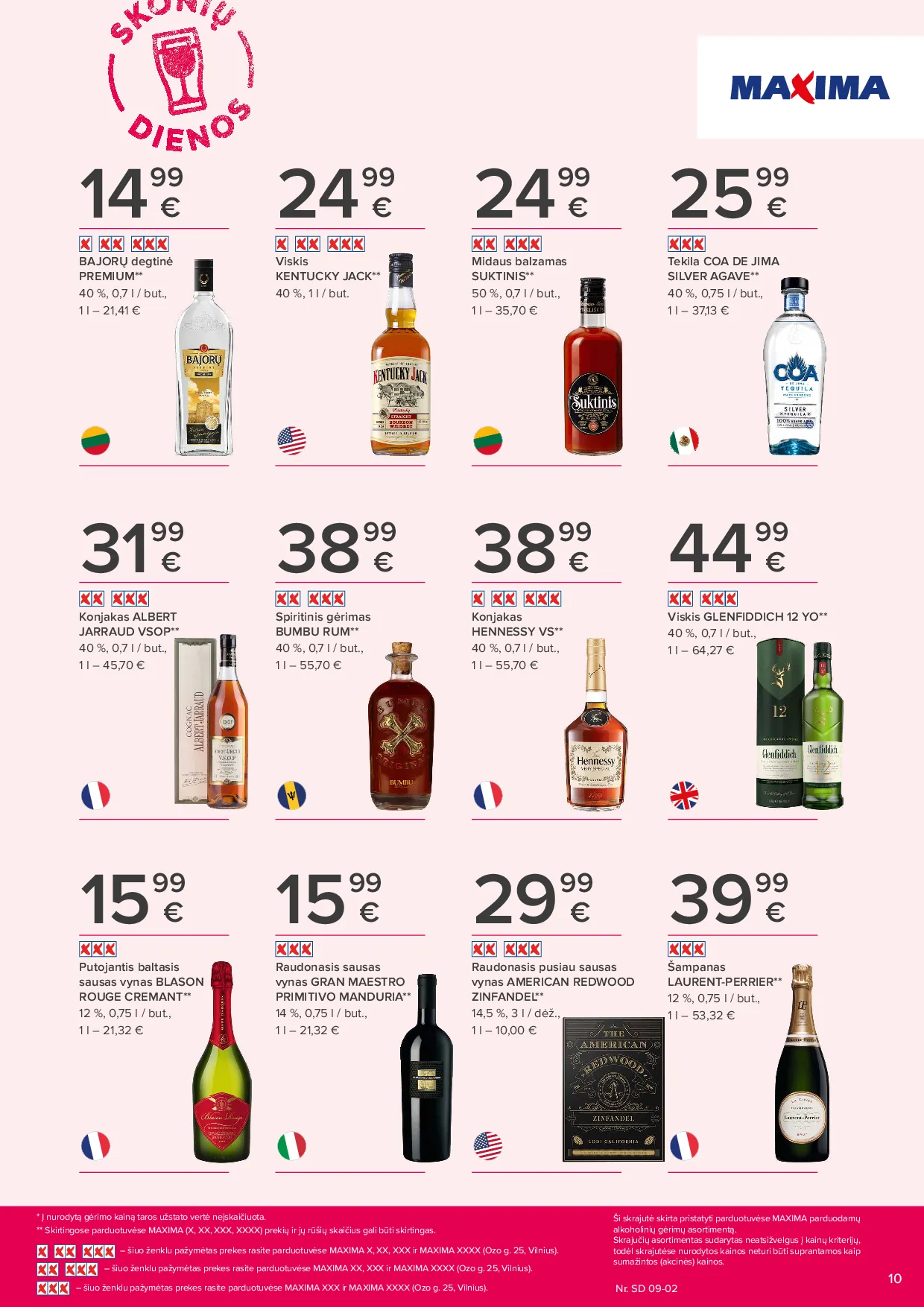Maxima Skonių dienos naujausias leidinys – 10 psl.