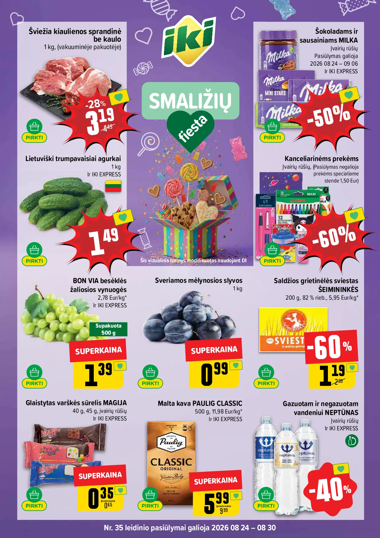 IKI akcijų leidinys – 1 psl.