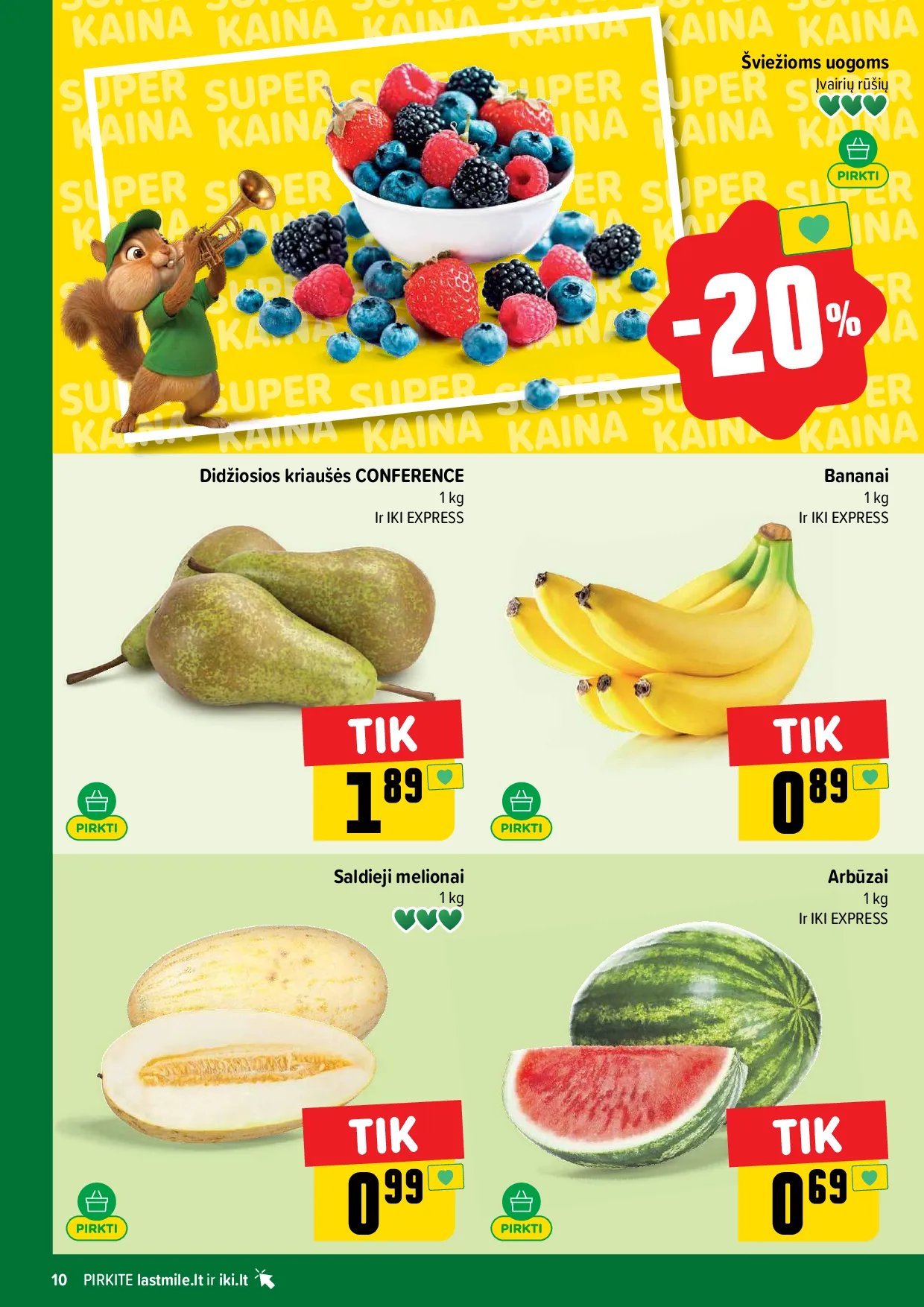 Iki akcijos šią savaitę. Galioja nuo 2026-08-24 iki 2026-08-30 – 10 psl.