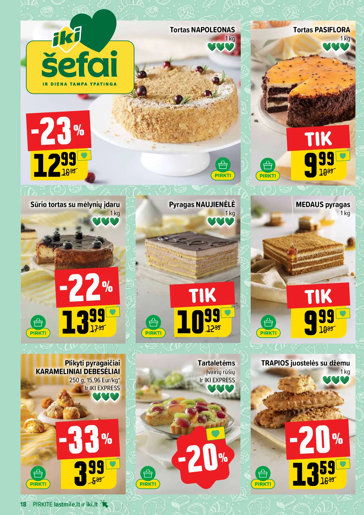 Iki akcijos šią savaitę. Galioja nuo 2026-08-24 iki 2026-08-30 – 18 psl.