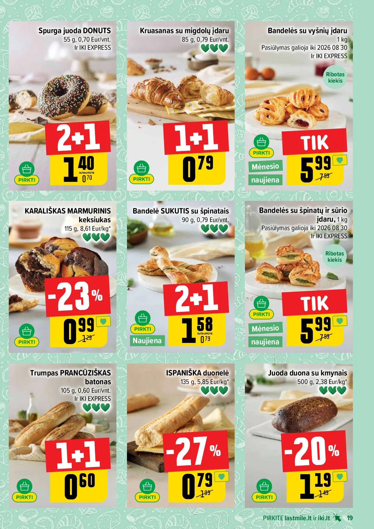 Iki akcijos šią savaitę. Galioja nuo 2026-08-24 iki 2026-08-30 – 19 psl.