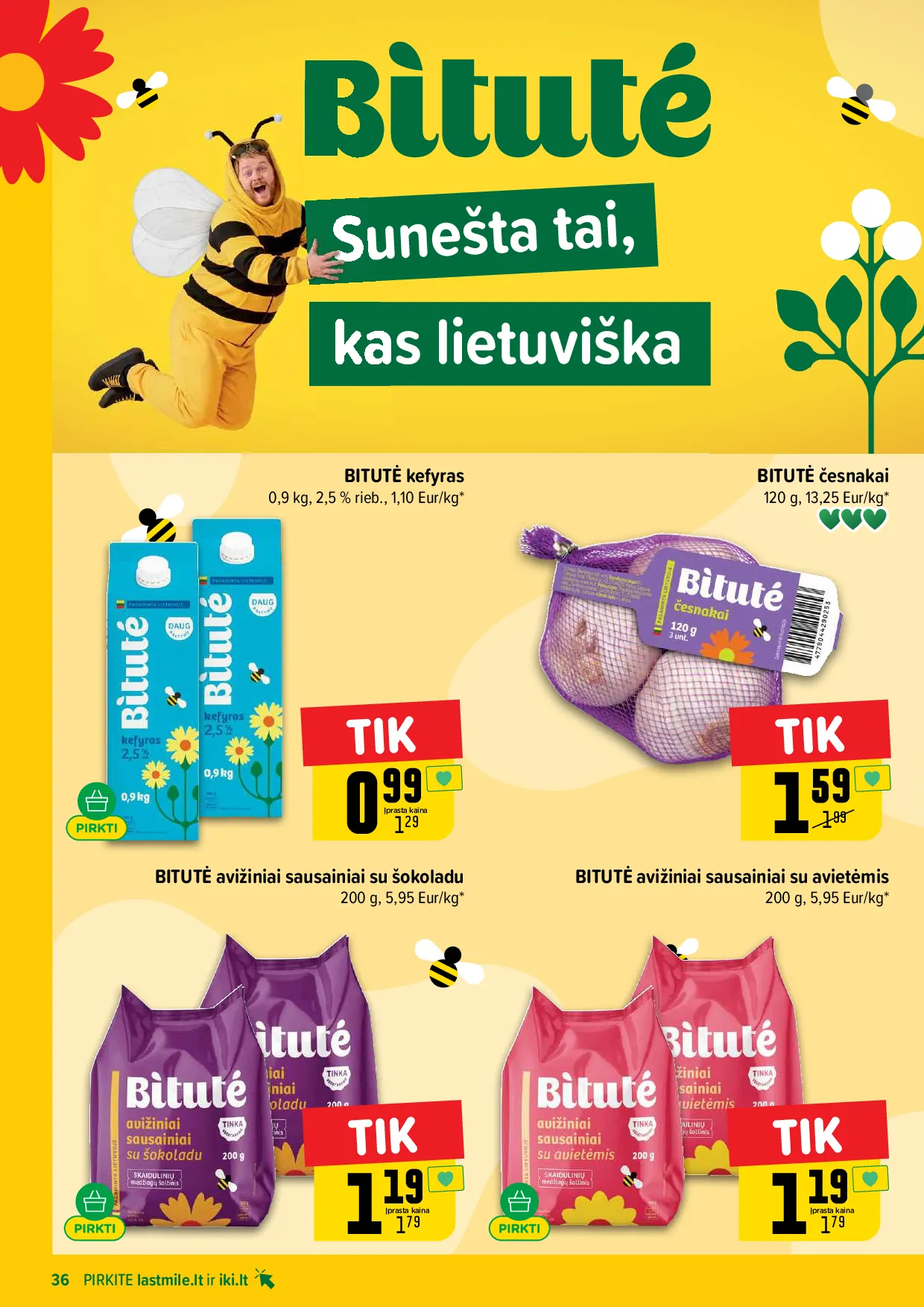Iki akcijos šią savaitę. Galioja nuo 2026-08-24 iki 2026-08-30 – 36 psl.