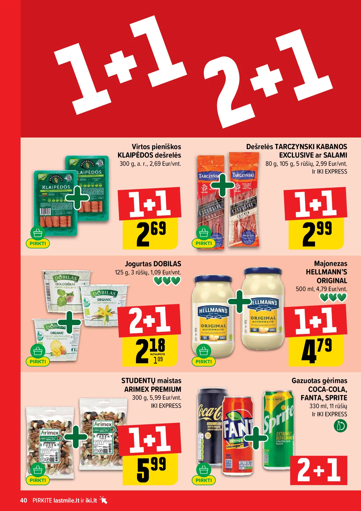 Iki akcijos šią savaitę. Galioja nuo 2026-08-24 iki 2026-08-30 – 40 psl.