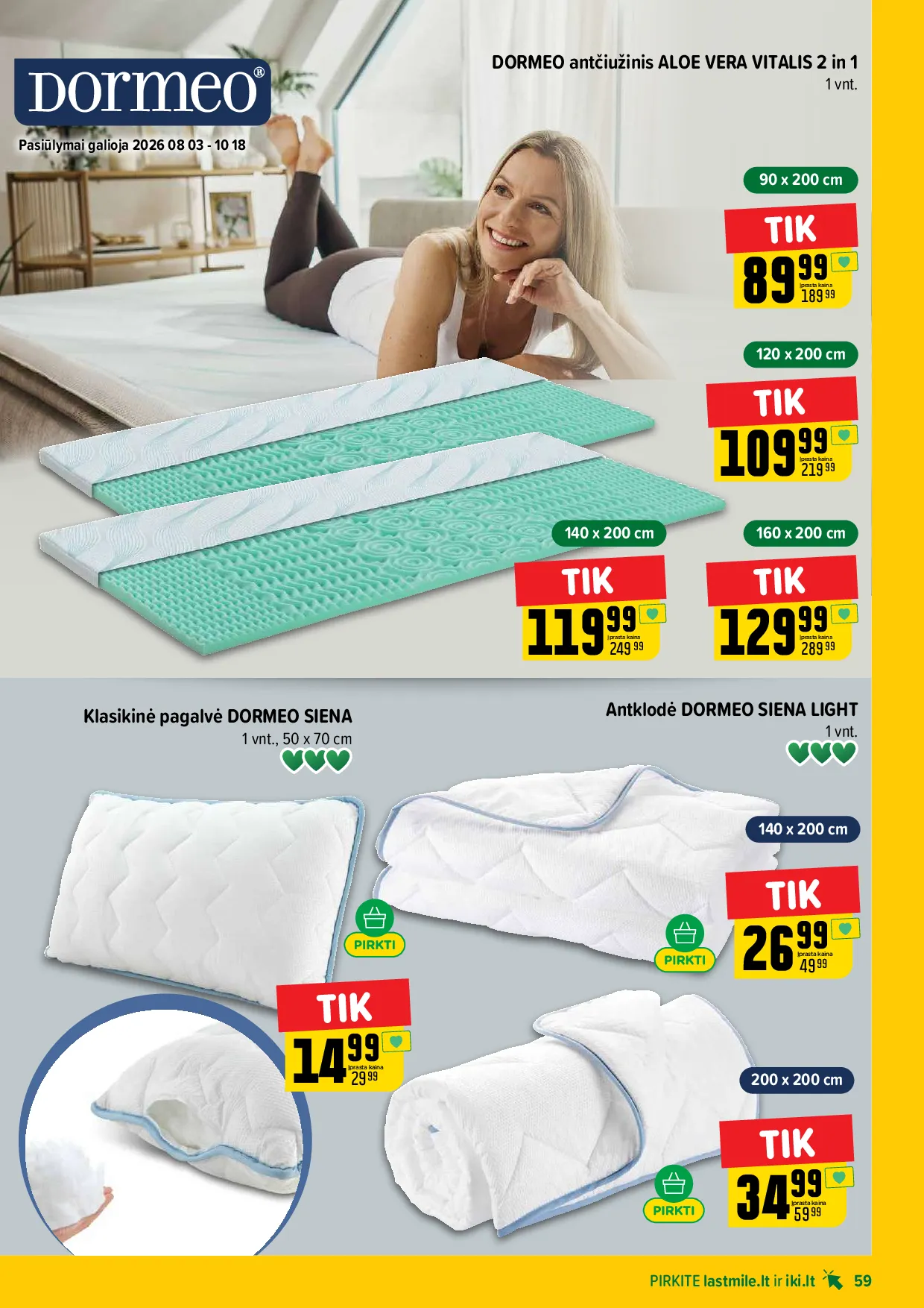 Iki akcijos šią savaitę. Galioja nuo 2026-08-24 iki 2026-08-30 – 59 psl.