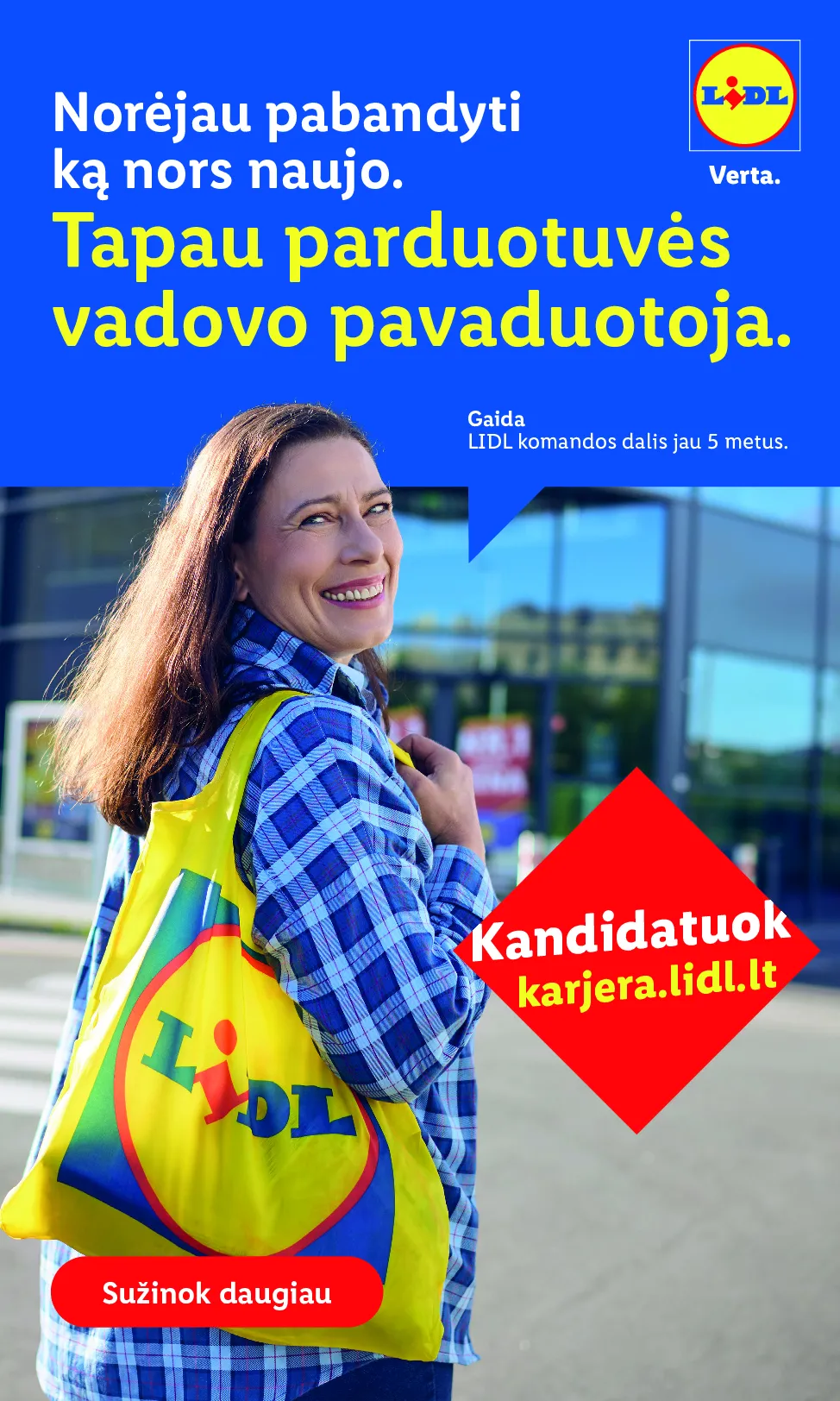 Lidl akcijos šią savaitę. Galioja nuo 2026-08-24 iki 2026-08-30 – 39 psl.