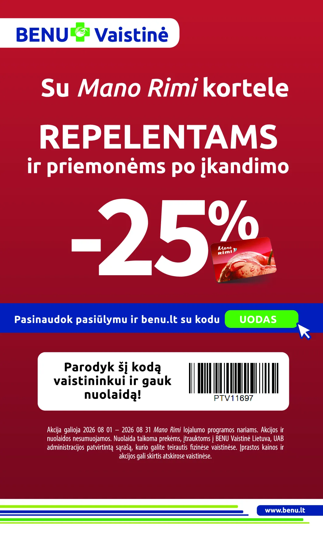 Rimi akcijos šią savaitę. Galioja nuo 2026-08-25 iki 2026-08-31 – 30 psl.