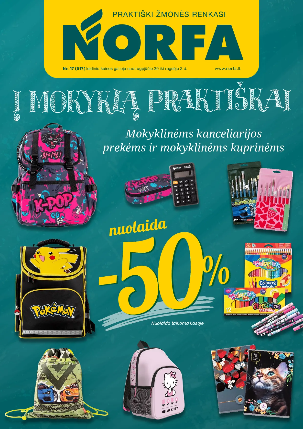 Norfa naujas leidinys – 1 psl.