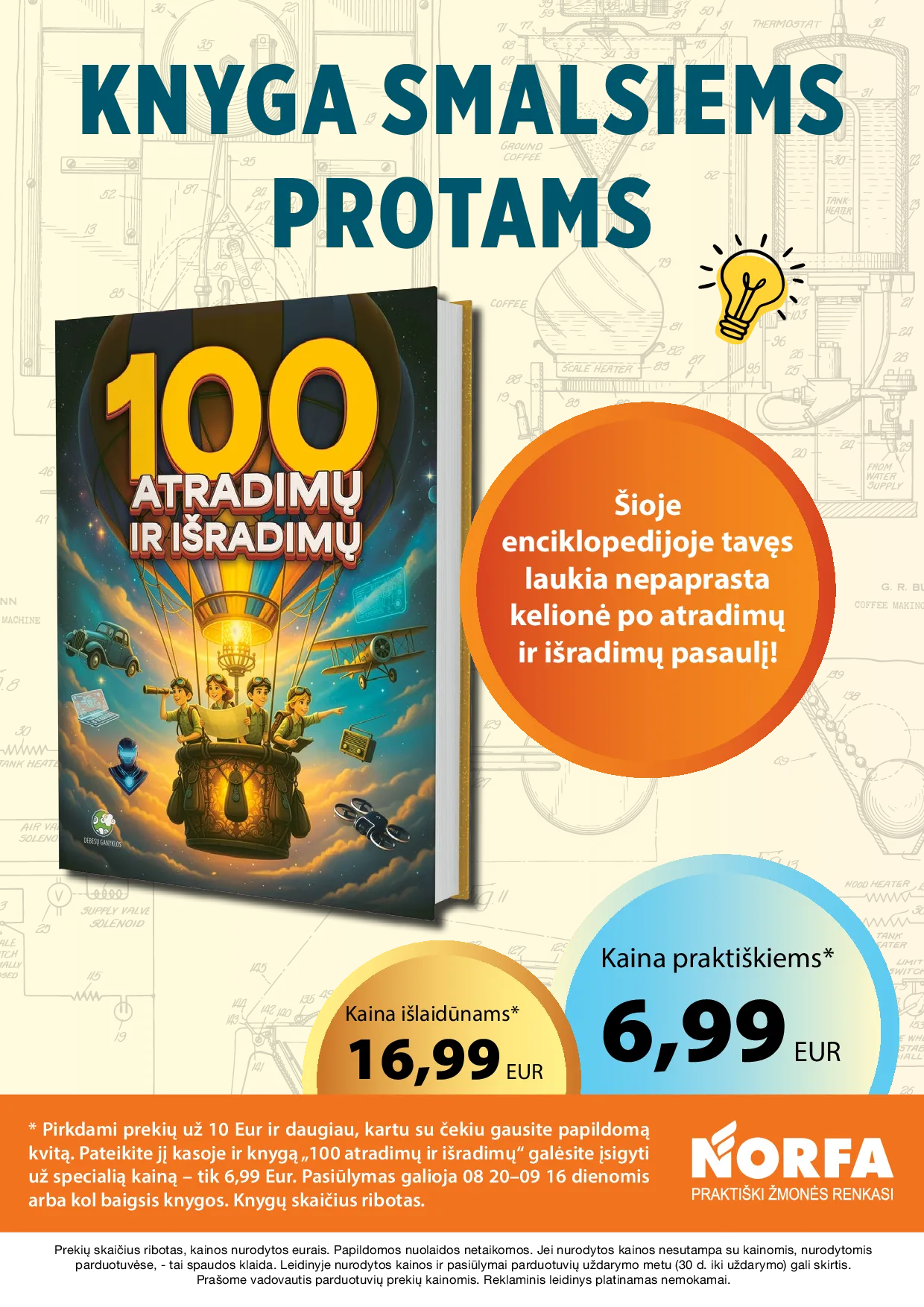 Norfa akcijos šią savaitę. Galioja nuo 2026-08-20 iki 2026-09-02 – 32 psl.
