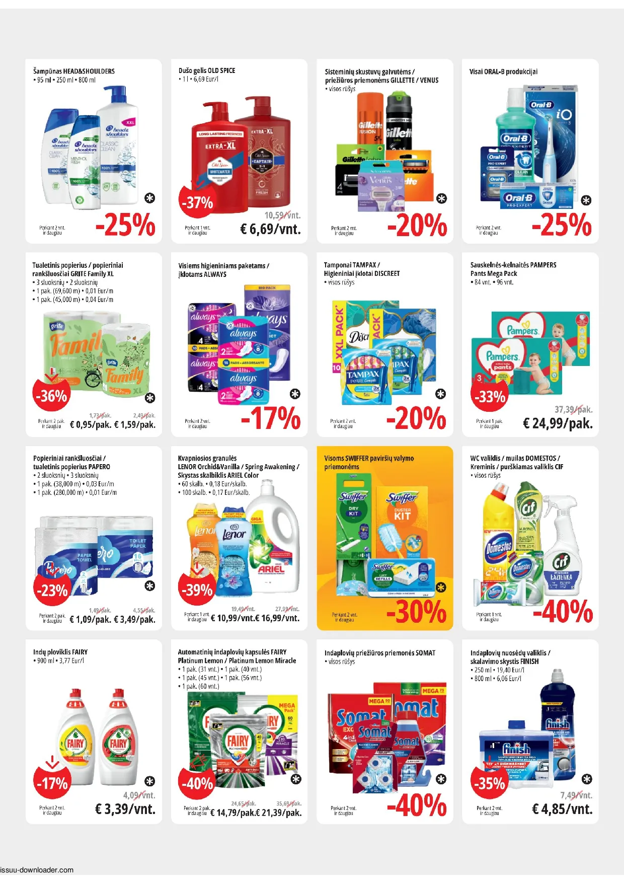 Promo Cash&Carry akcijos šią savaitę. Galioja nuo 2026-08-26 iki 2026-09-08 – 11 psl.