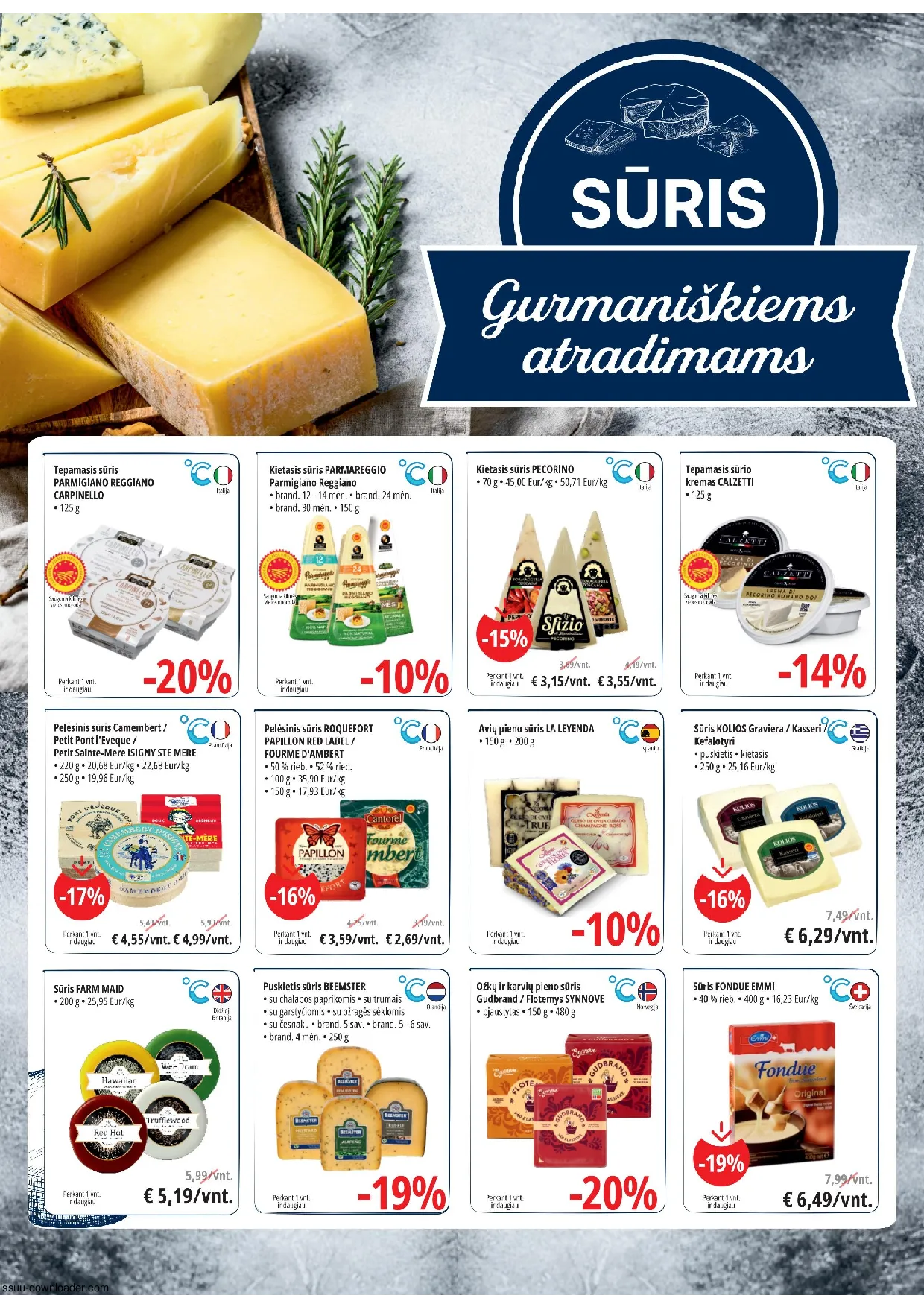 Promo Cash&Carry akcijos šią savaitę. Galioja nuo 2026-08-26 iki 2026-09-08 – 5 psl.
