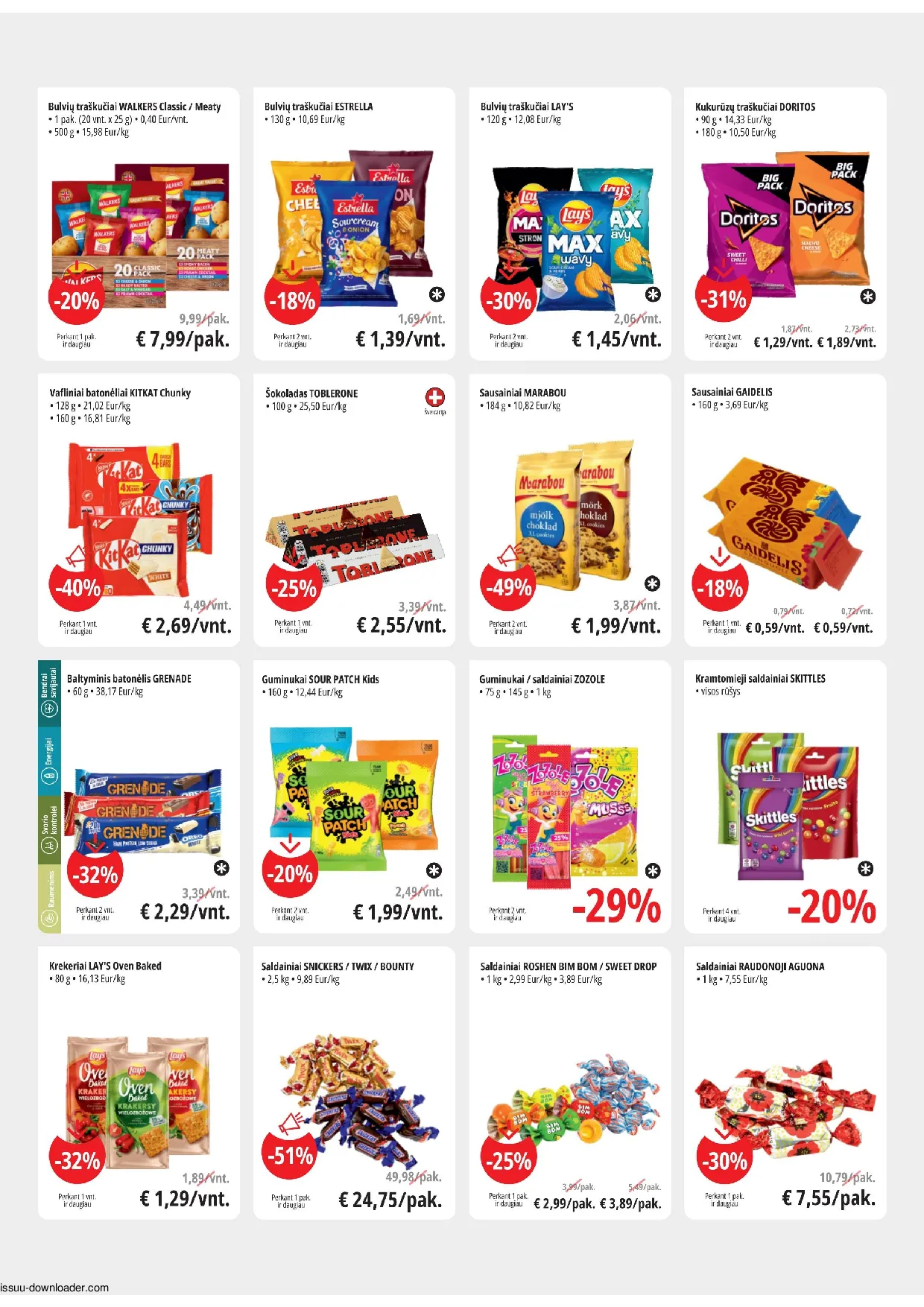Promo Cash&Carry akcijos šią savaitę. Galioja nuo 2026-08-26 iki 2026-09-08 – 9 psl.