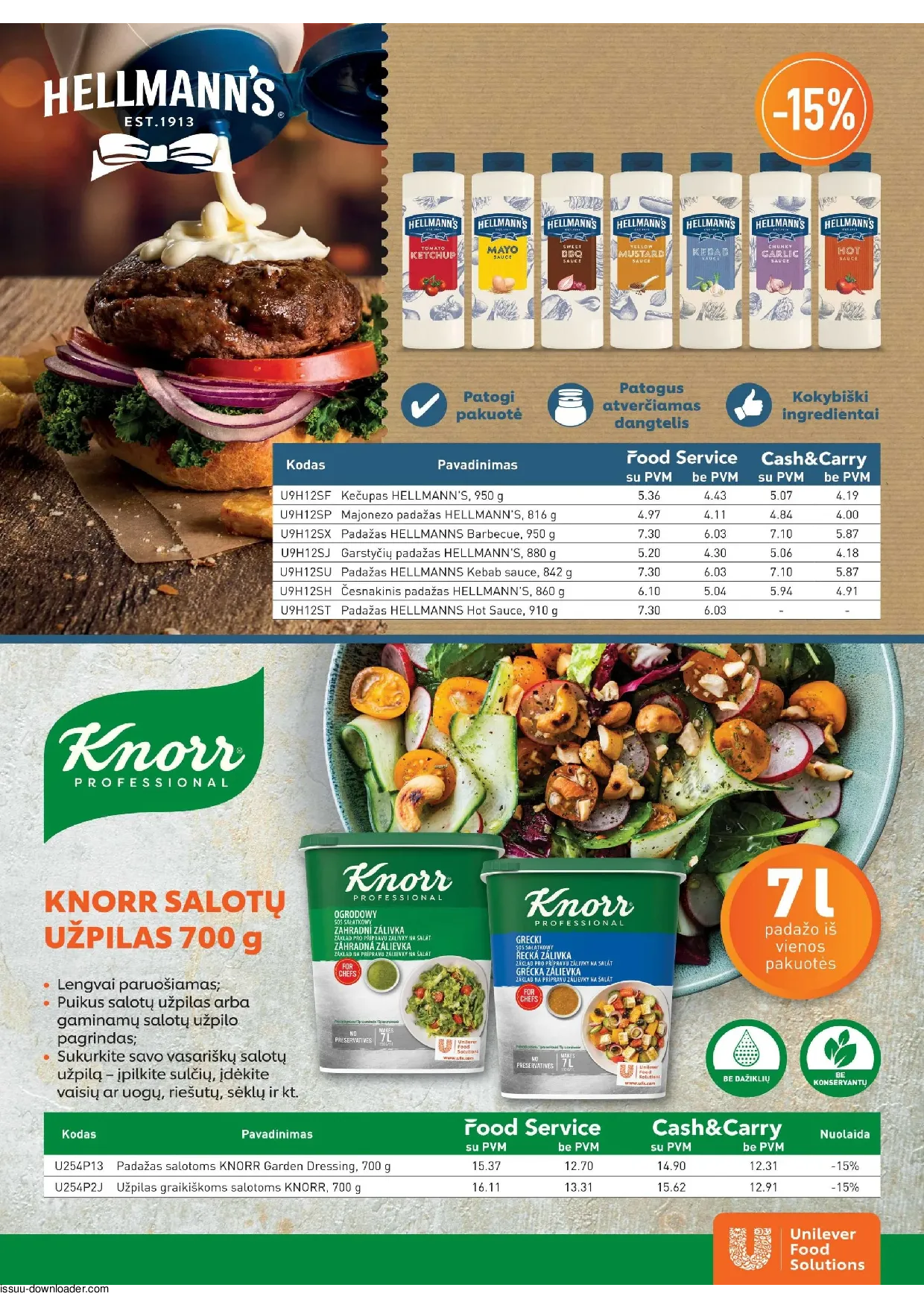 Promo Cash&Carry akcijos šią savaitę. Galioja nuo 2026-08-01 iki 2026-08-31 – 3 psl.