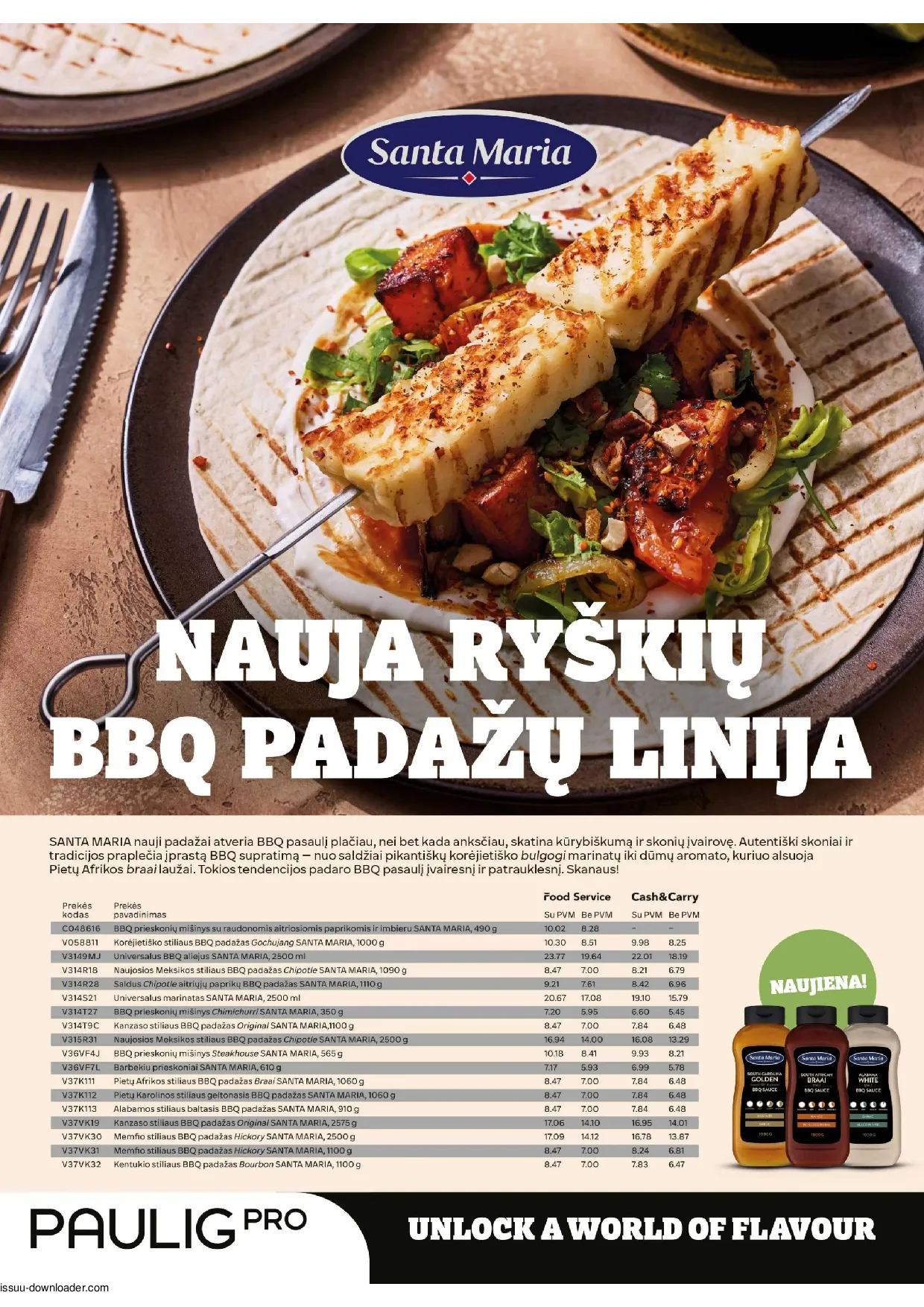 Promo Cash&Carry akcijos šią savaitę. Galioja nuo 2026-08-01 iki 2026-08-31 – 5 psl.
