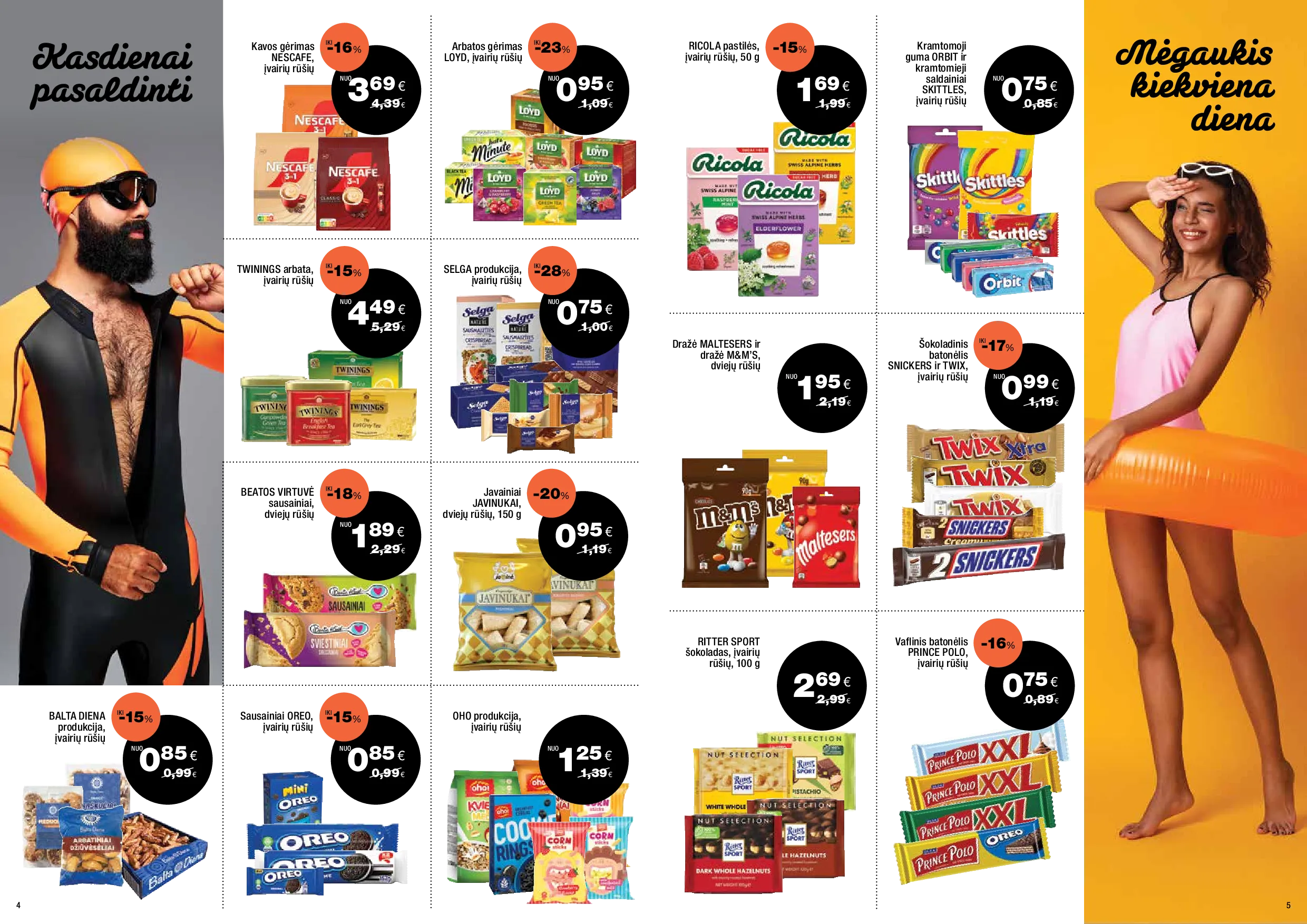 Express market akcijos šią savaitę. Galioja nuo 2026-08-02 iki 2026-09-22 – 3 psl.