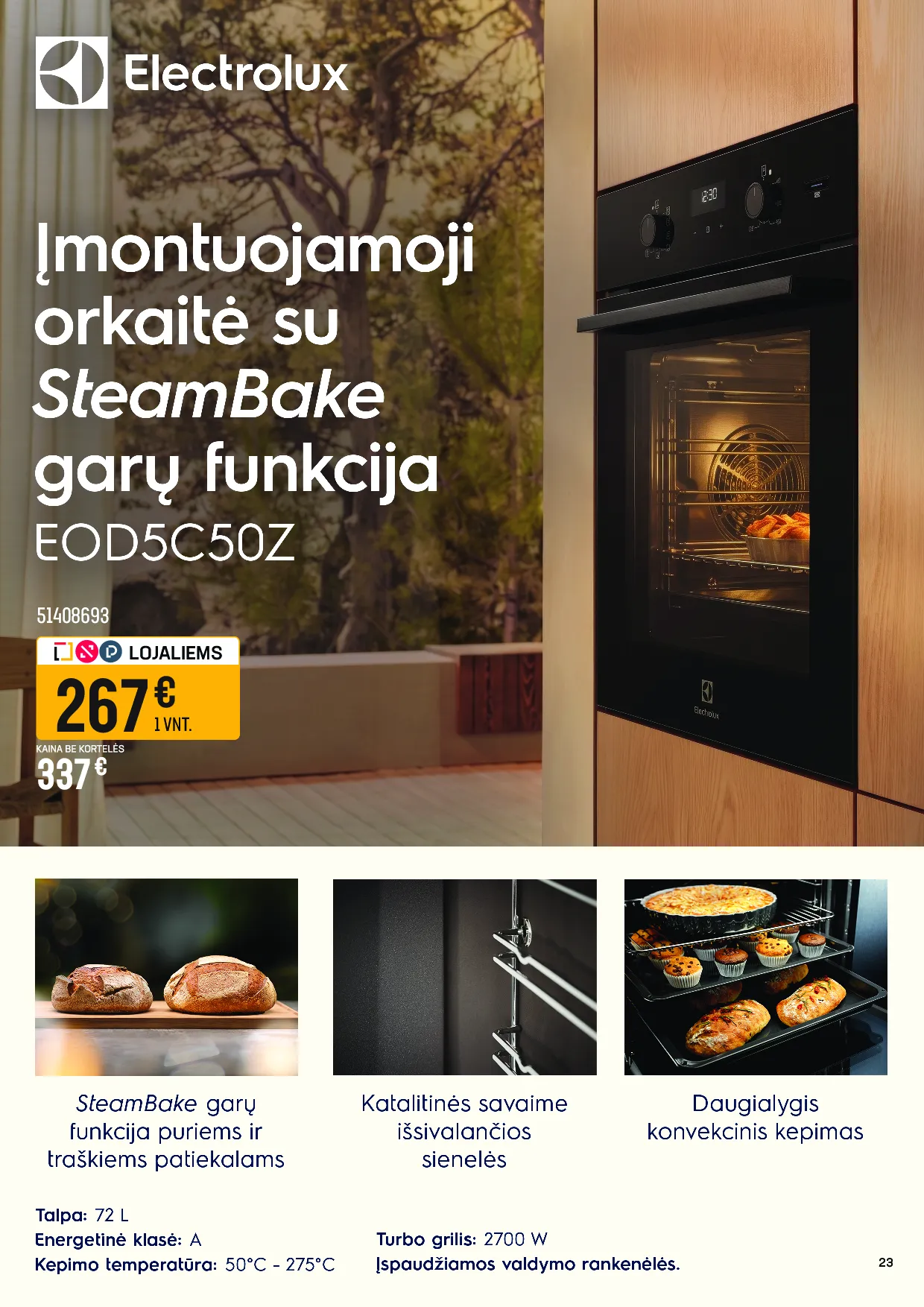 Senukai leidinys – 23 psl.
