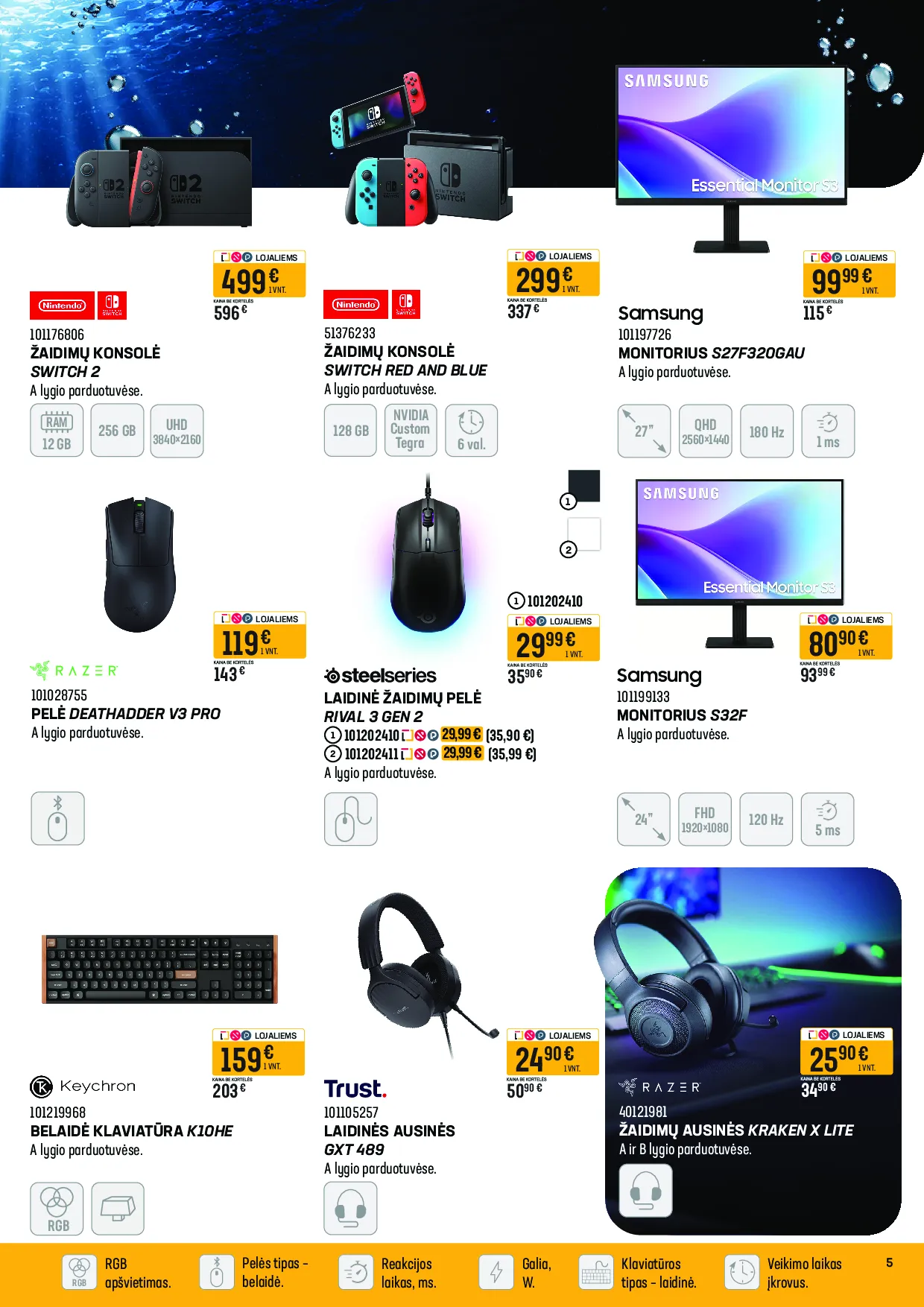 Senukai leidinys – 5 psl.