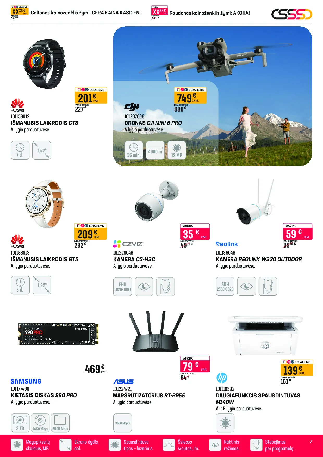 Senukai leidinys – 7 psl.