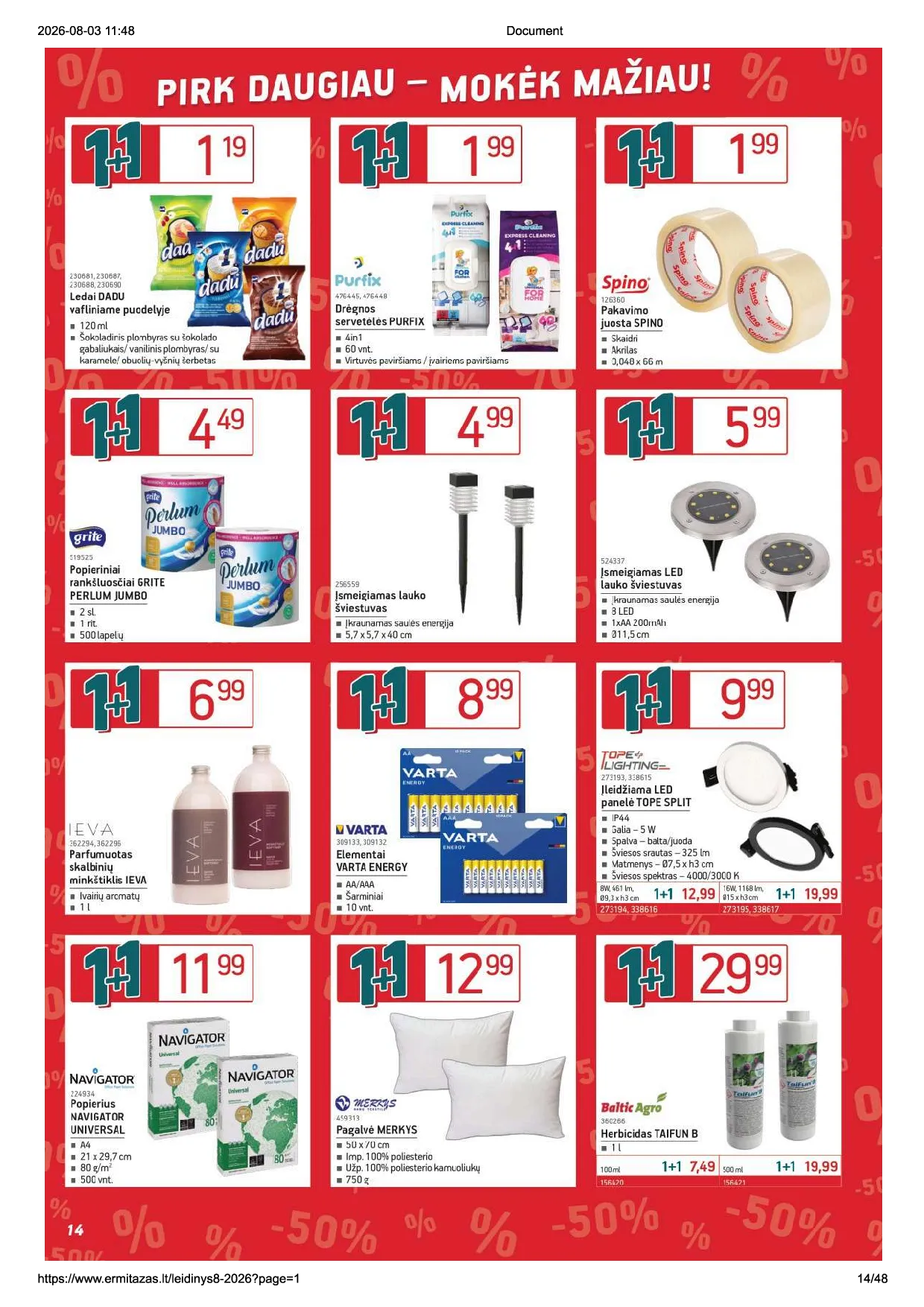 Ermitažas leidinys – 14 psl.