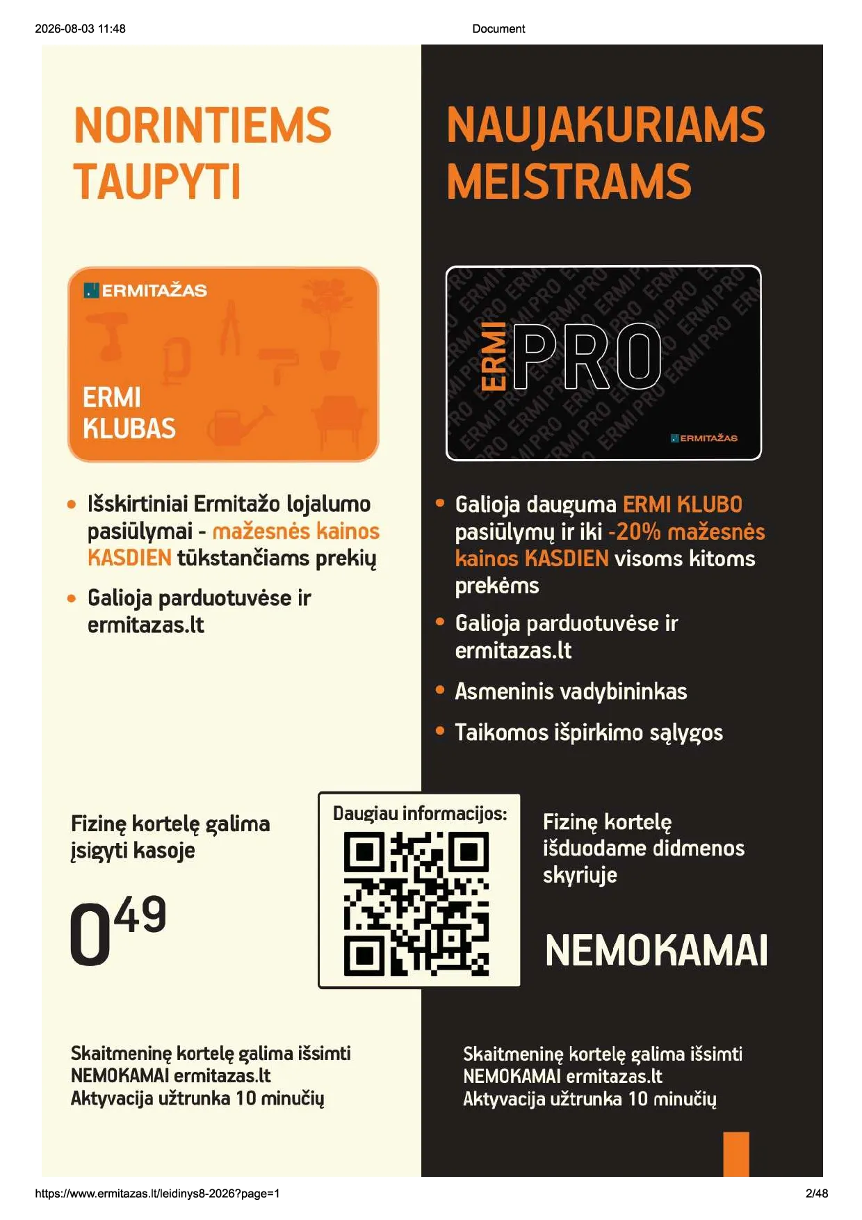 Ermitažas leidinys – 2 psl.