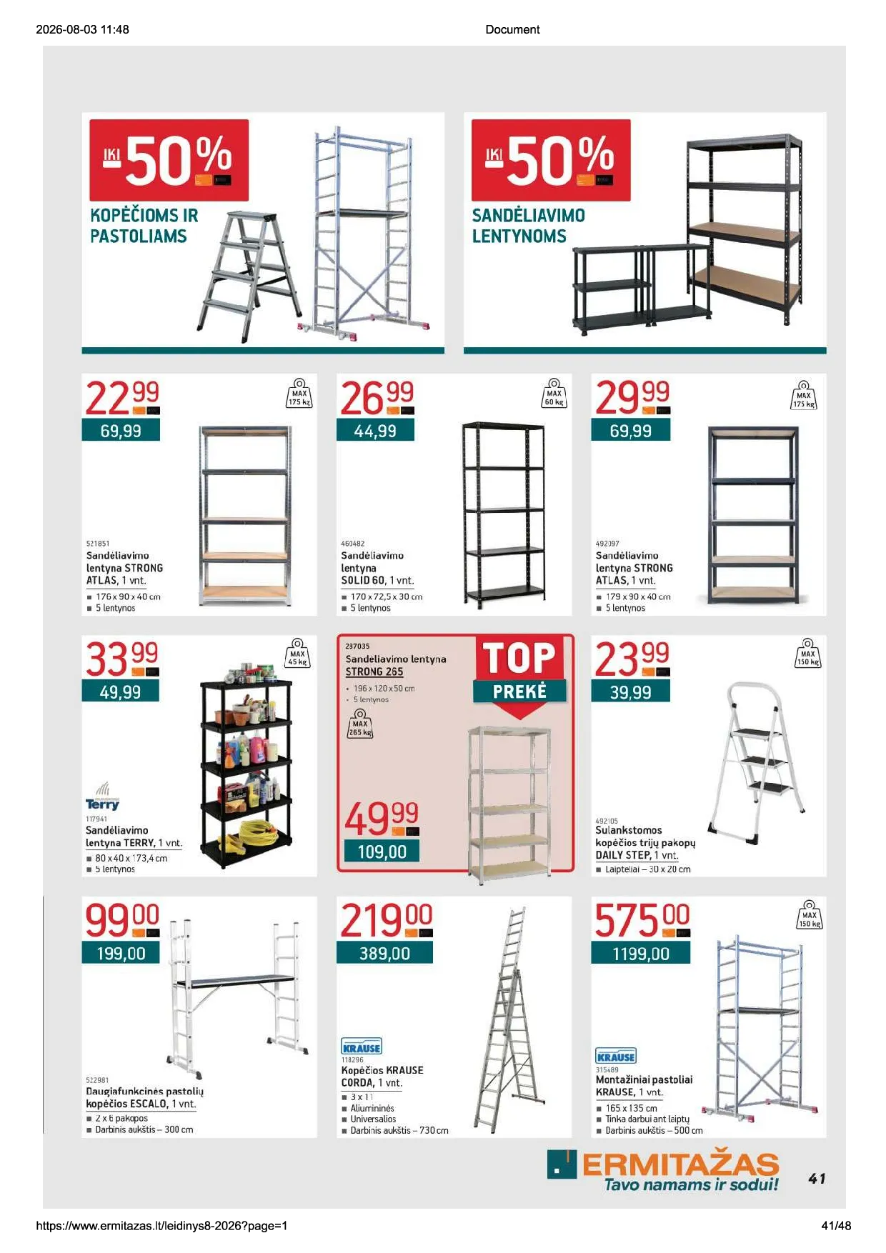 Ermitažas leidinys – 41 psl.