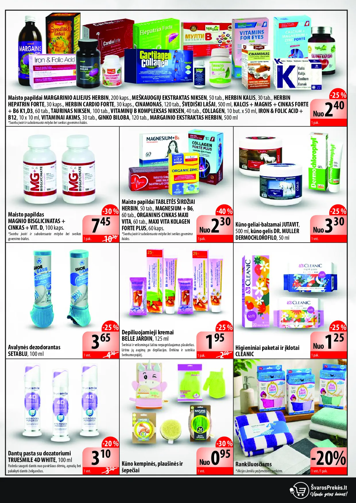 Švaros prekės katalogas – 3 psl.
