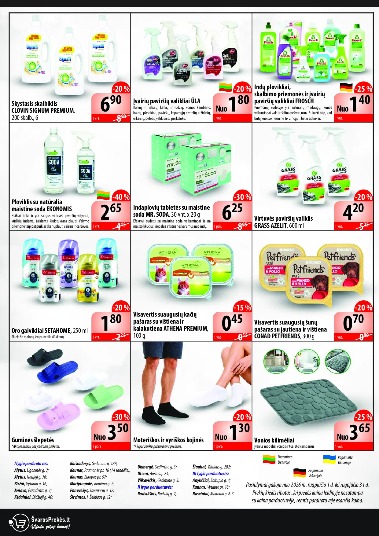 Švaros prekės katalogas – 4 psl.