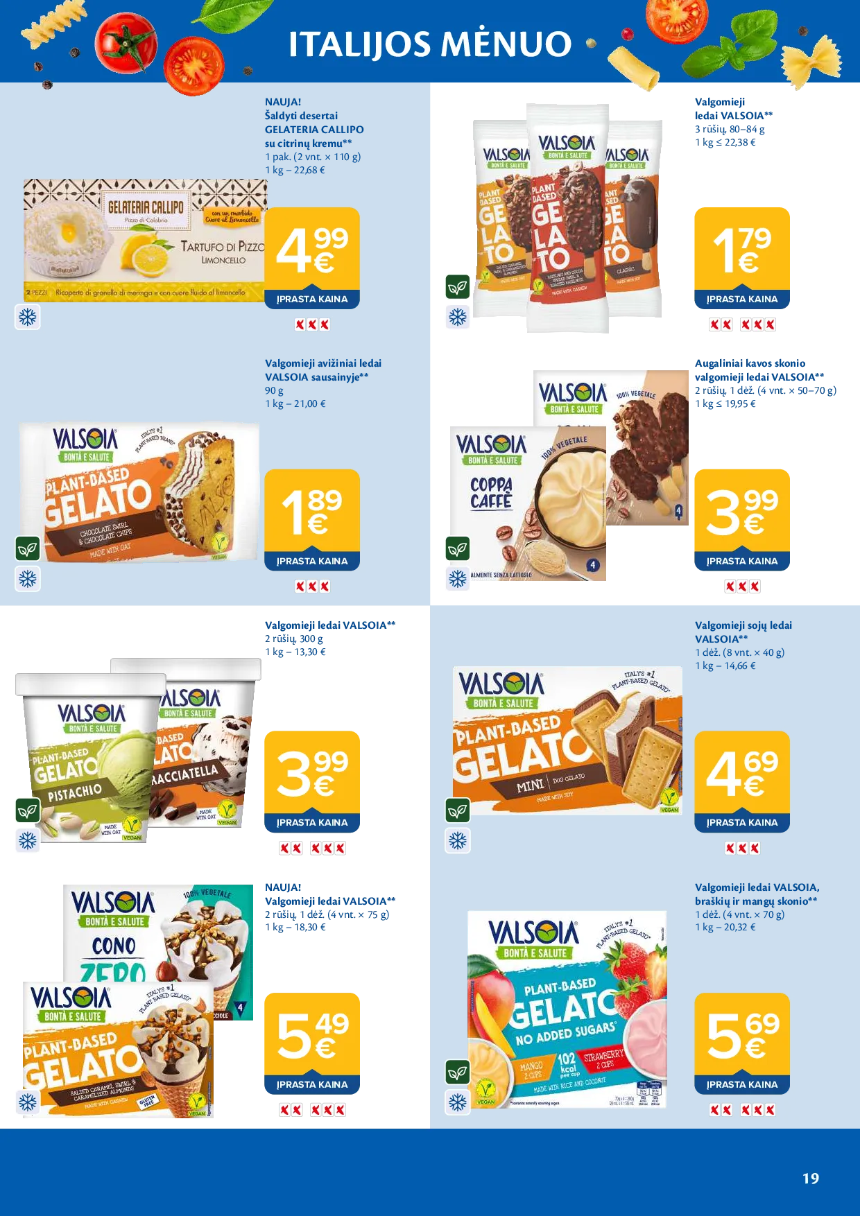 Maxima Italijos mėnuo – 19 psl.