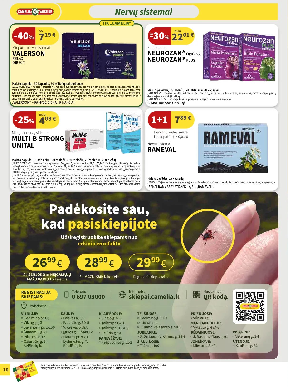 Camelia leidinys – 10 psl.