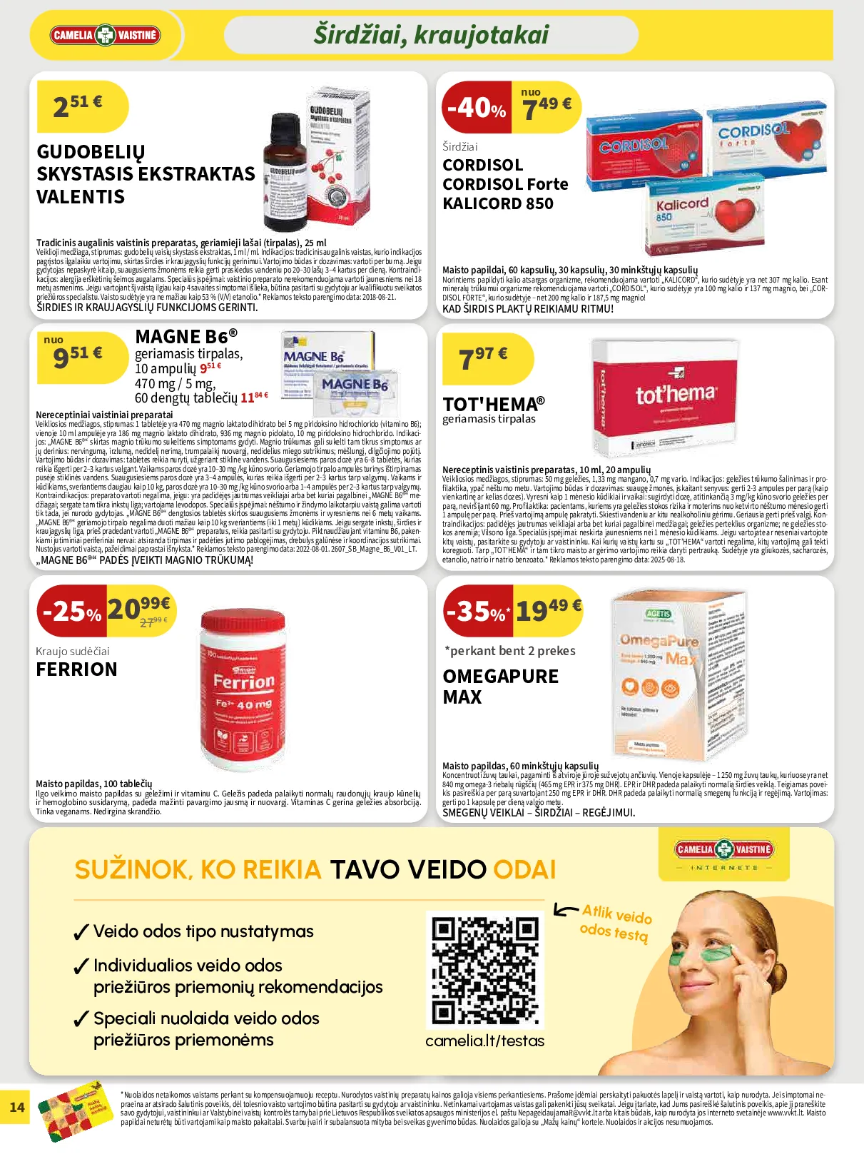 Camelia leidinys – 14 psl.