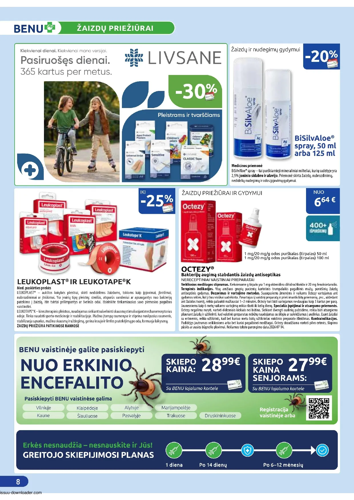 Benu akcijos šią savaitę. Galioja nuo 2026-08-01 iki 2026-08-31 – 8 psl.