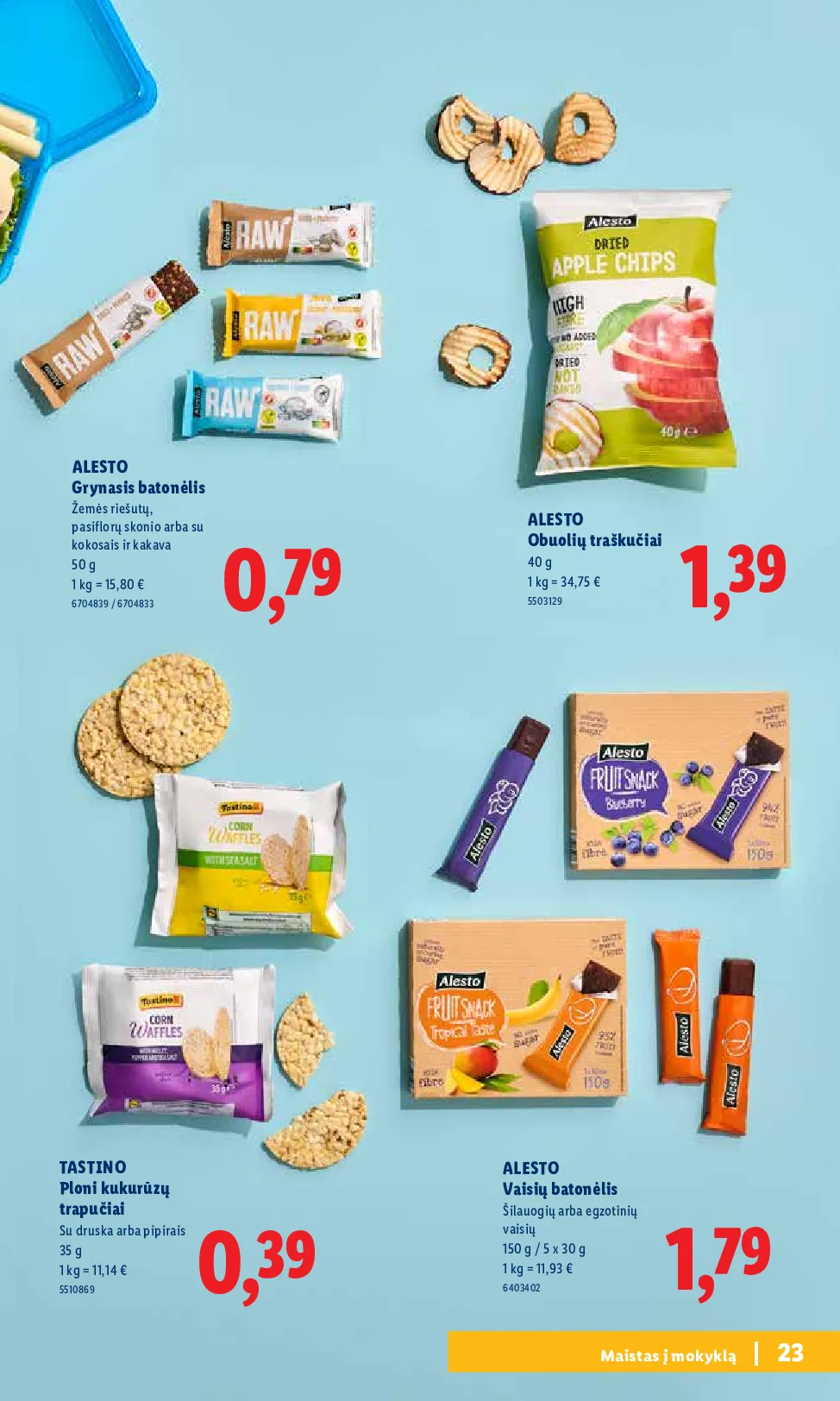 Lidl atgal į mokyklą – 23 psl.