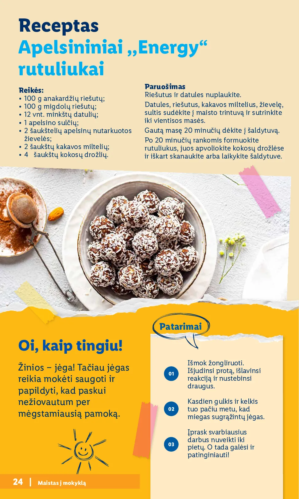 Lidl atgal į mokyklą – 24 psl.