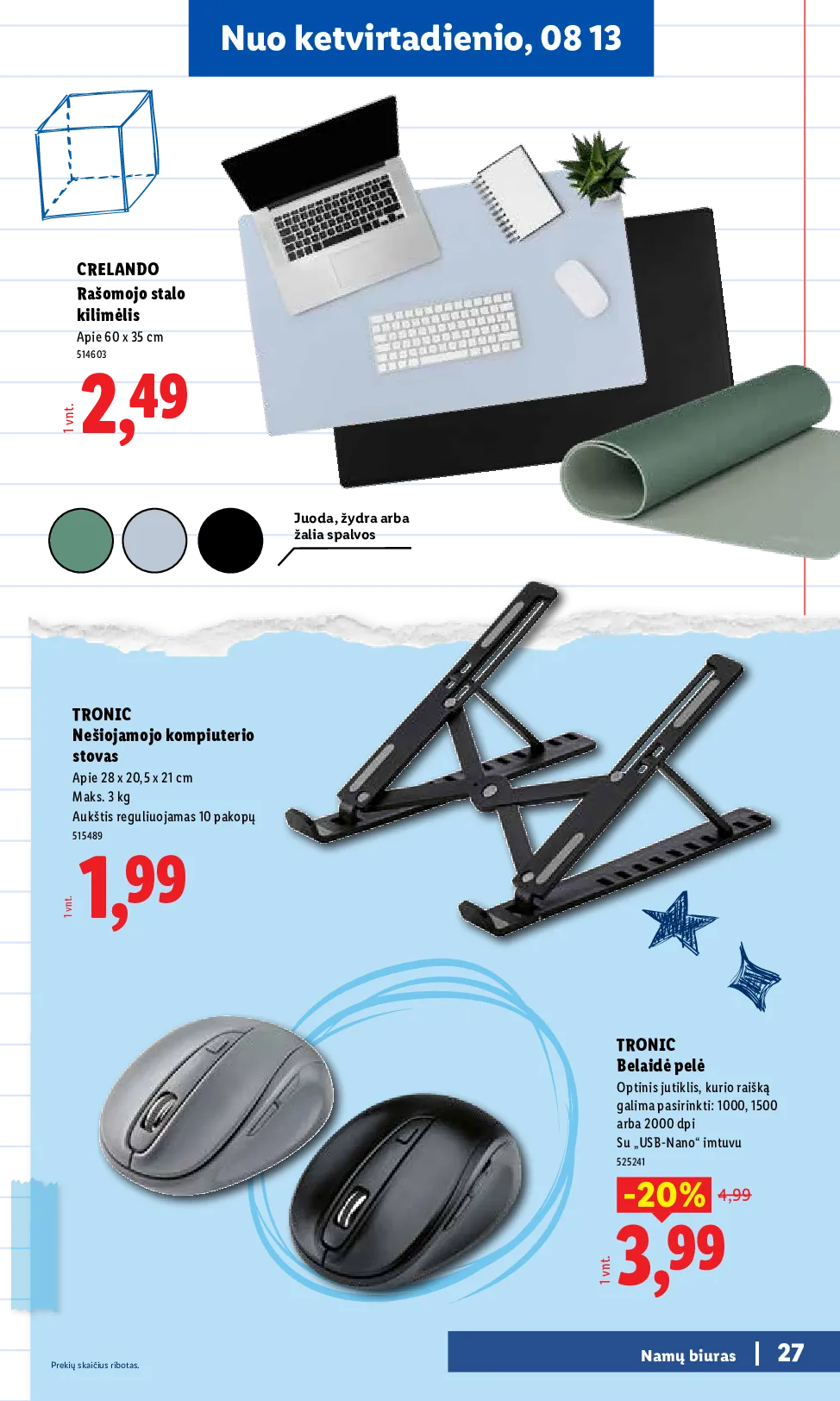 Lidl atgal į mokyklą – 27 psl.