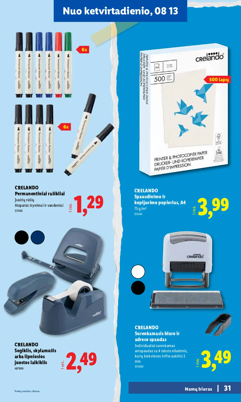 Lidl atgal į mokyklą – 31 psl.