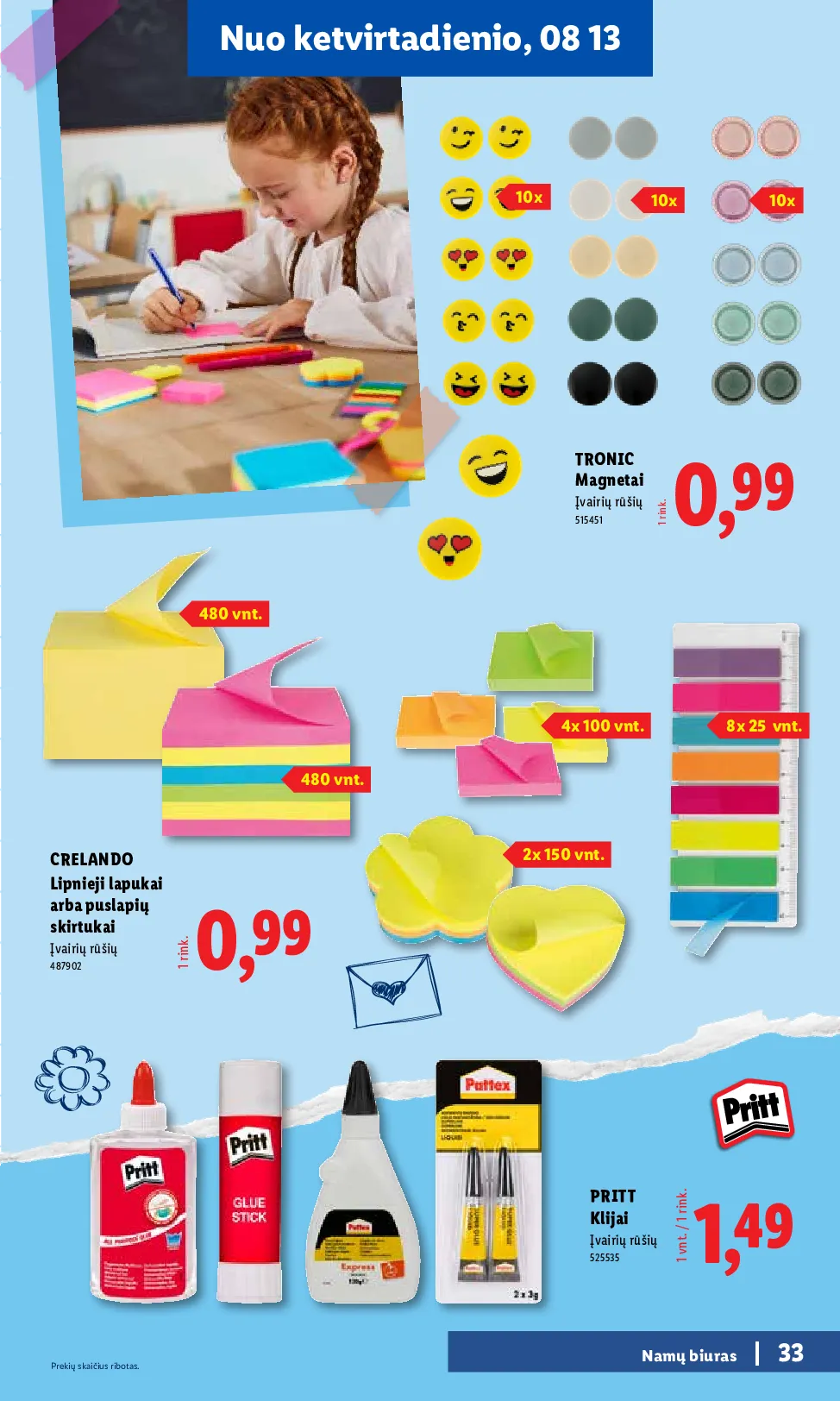 Lidl atgal į mokyklą – 33 psl.